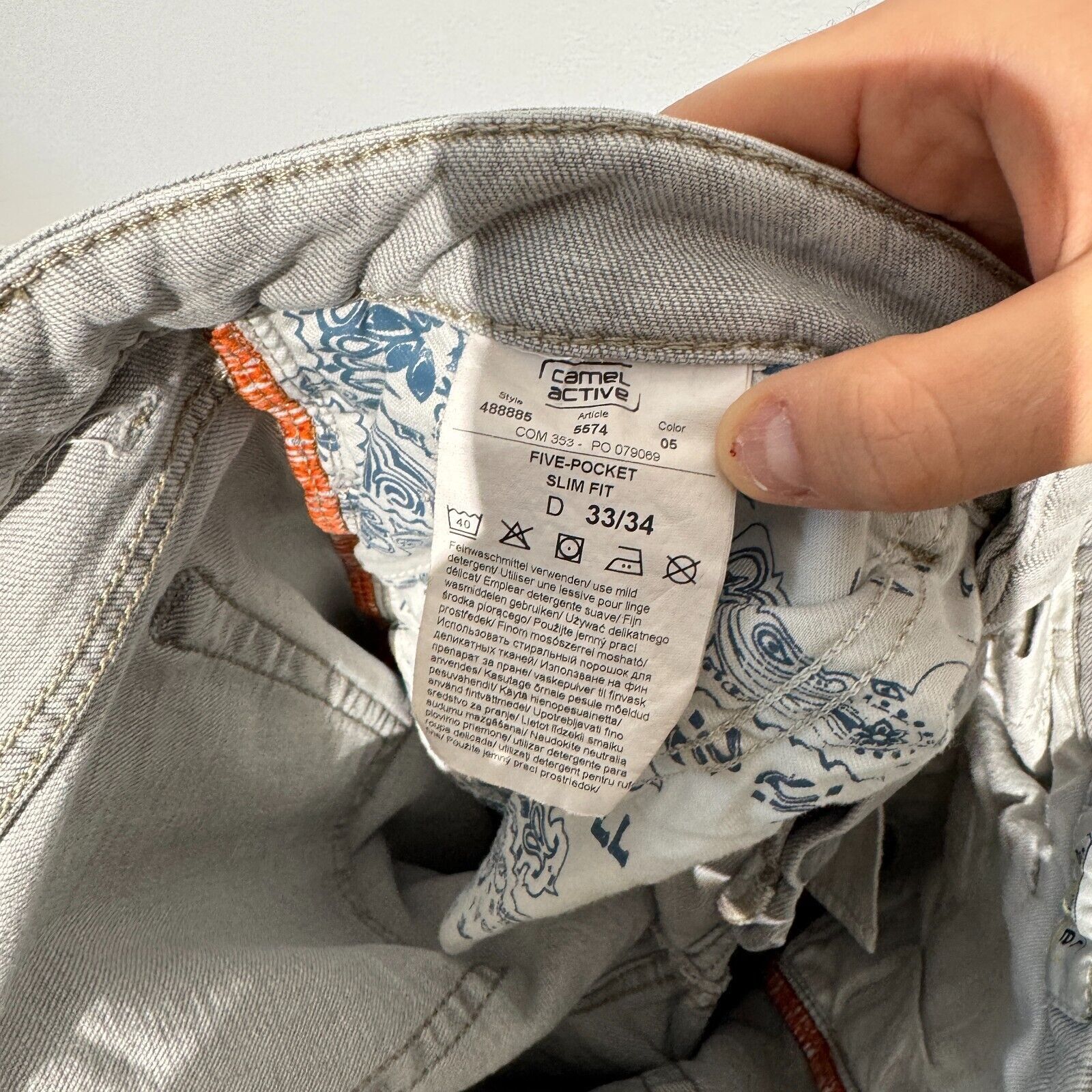 Vintage × camel active Vintage Camel Active Unisex Cotton Denim Size W33 L34 Size US 33 - 10 Thumbnail