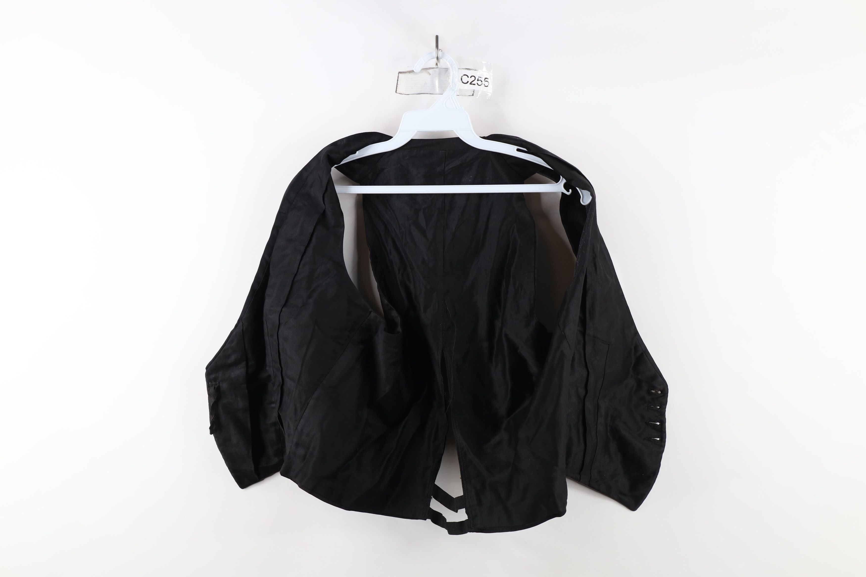 Vintage Vintage 50s Rockabilly Tuxedo Suit Vest Jacket Black USA Size US M / EU 48-50 / 2 - 6 Thumbnail
