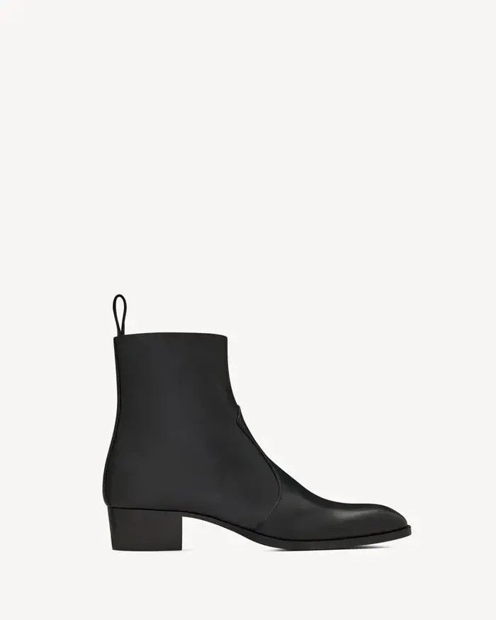 Hedi Slimane × Saint Laurent Paris RARE SS15 LIZARD SKIN WYATT