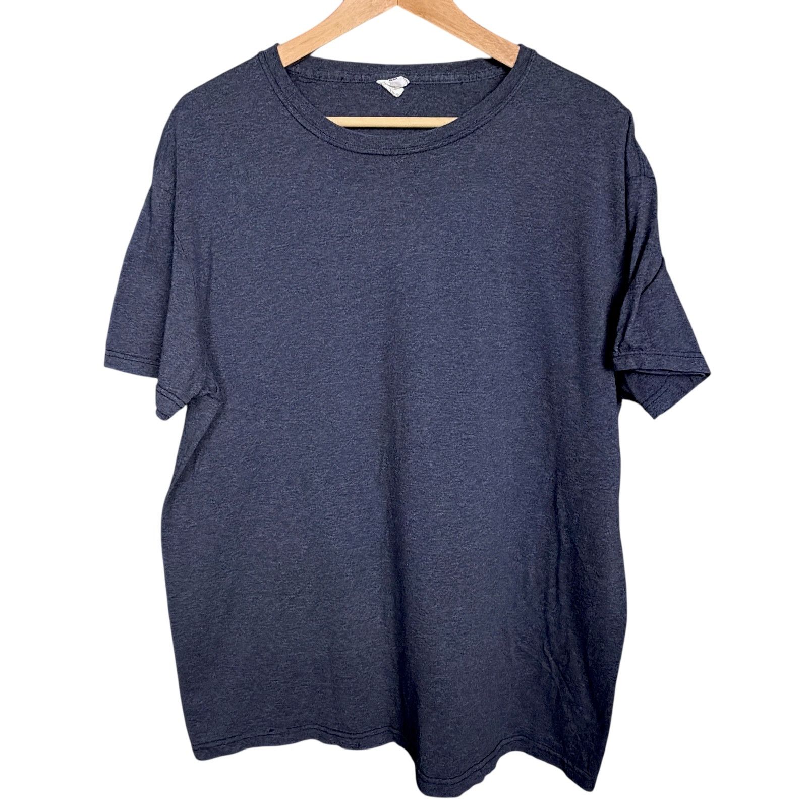 Other Vintage 90s Screen Stars Dark Blue Soft Thin 50/50 T-Shirt L Size US L / EU 52-54 / 3 - 2 Thumbnail