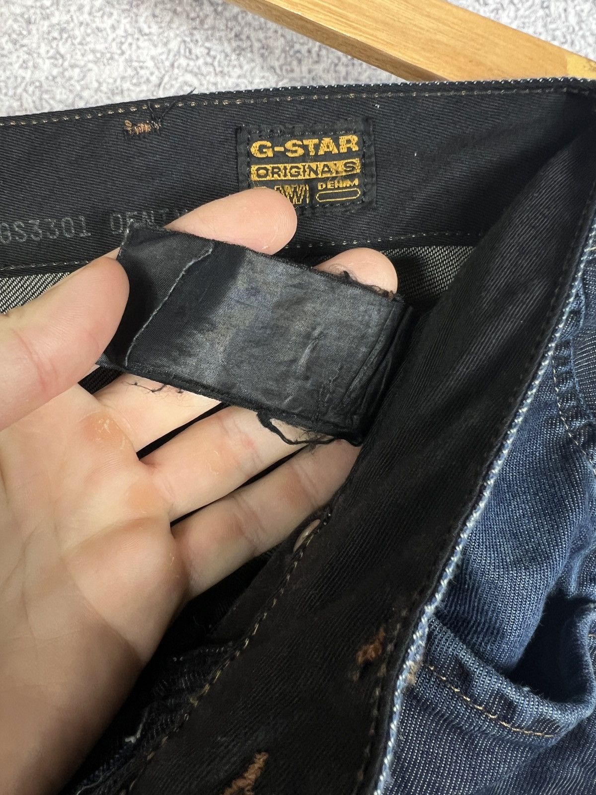 G-Star Vintage G Star Raw Avant Garde Denim Faded Jeans Size US 28 / EU 44 - 13 Thumbnail