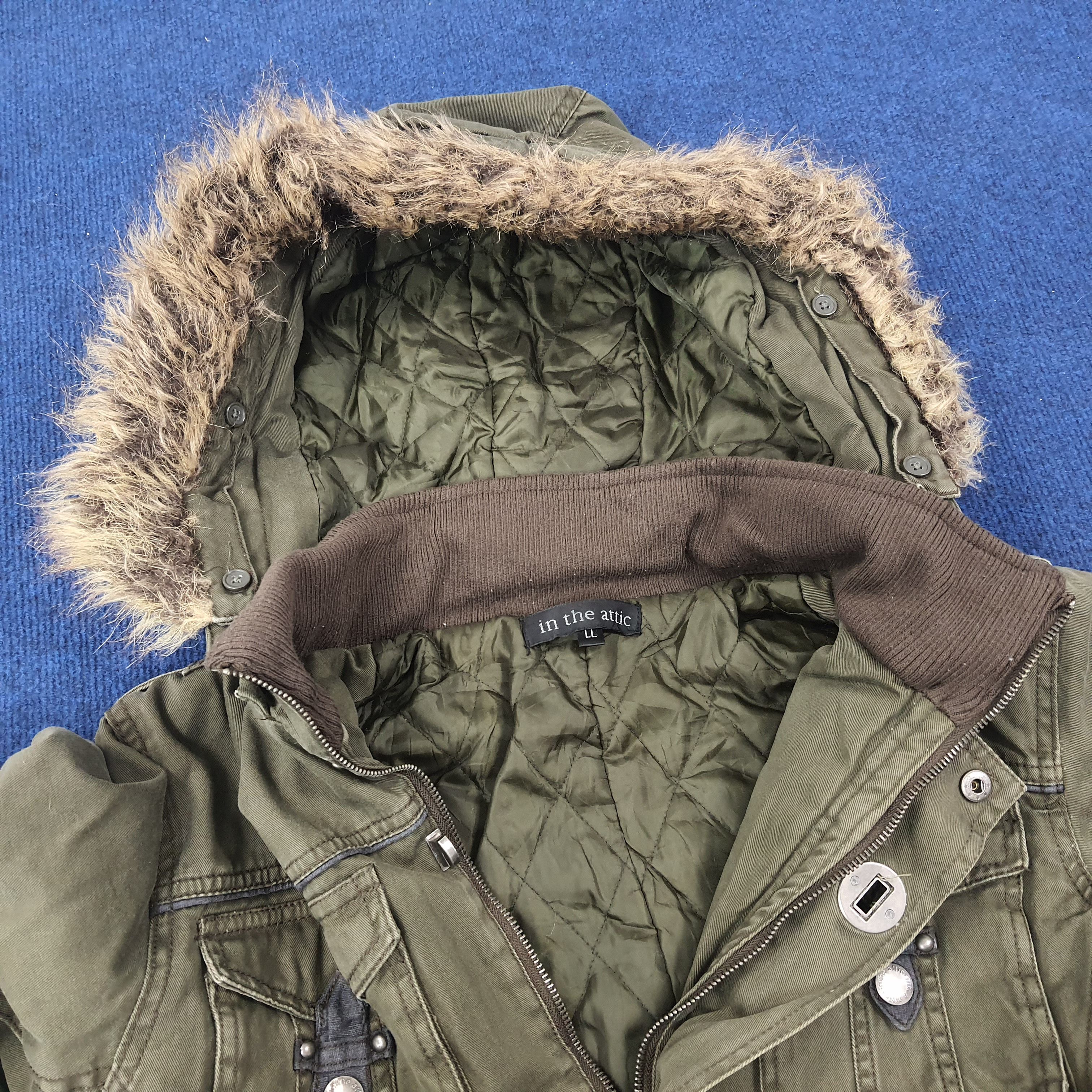 In The Attic × Japanese Brand × Vintage Vintage In the Attic Japanese Brand Parka Jacket C222N27 Size US M / EU 48-50 / 2 - 4 Thumbnail