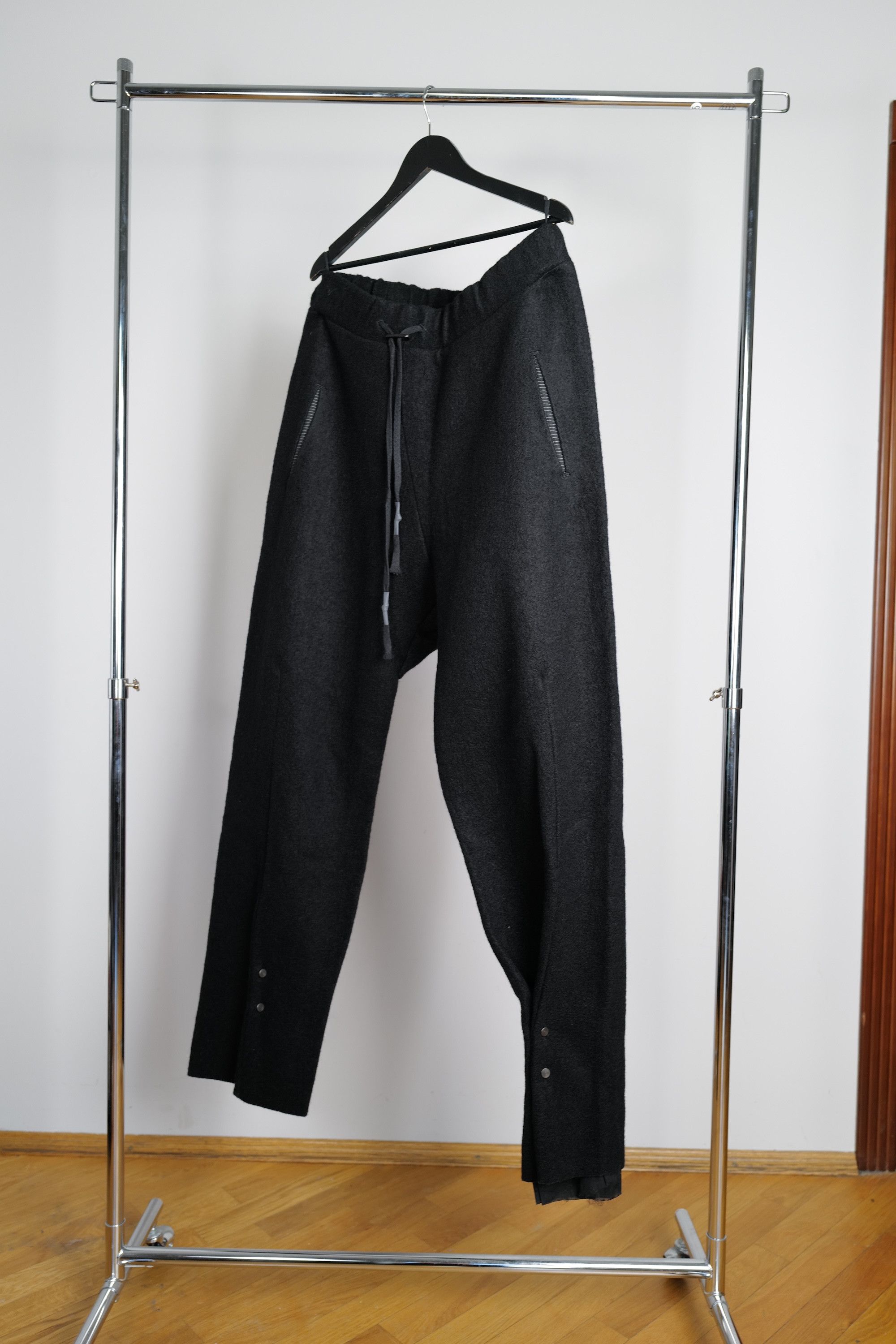 Boris Bidjan Saberi BBS Heavy Wool Casual Pants Size US 36 / EU 52 - 8 Thumbnail
