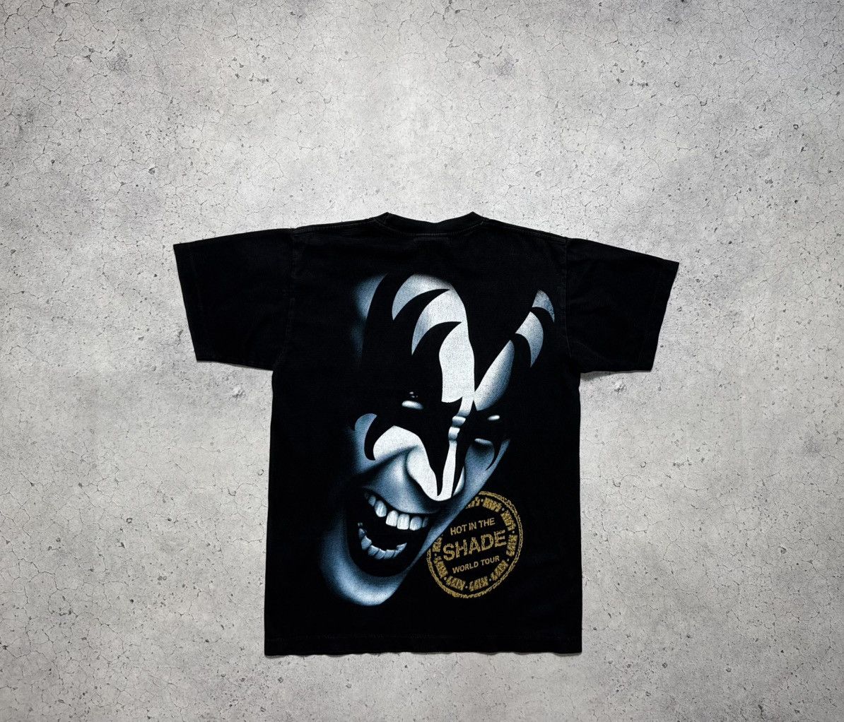 Band Tees Kiss Hot In The Shade World Tour T-Shirt Vintage Rock Size US M / EU 48-50 / 2 - 2 Thumbnail