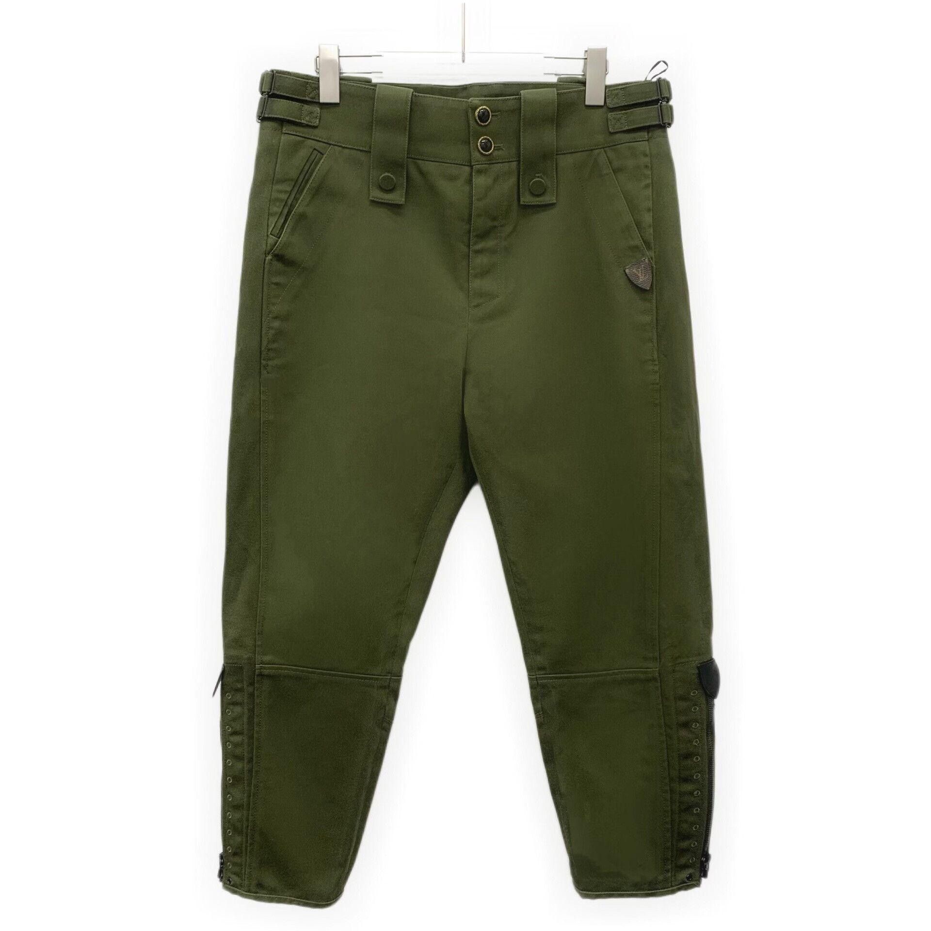 Louis Vuitton Louis Vuitton Olive Cotton Cargo Pants FR 38 Size 27" / US 4 / IT 40 - 1 Thumbnail