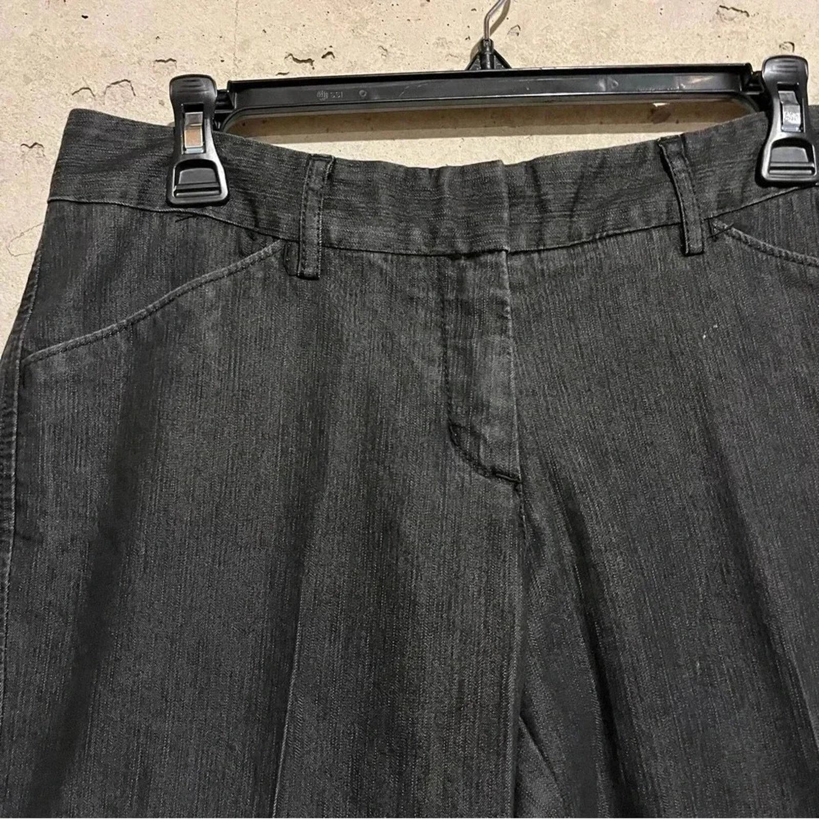 Express Express Pants Gray Black Size 6 Editor Dress Pant Size 28" / US 6 / IT 42 - 9 Thumbnail