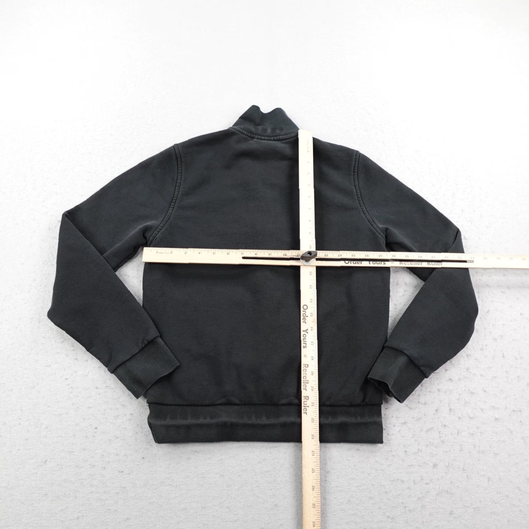 Lacoste Lacoste Sweatshirt Mens Small Black 1/4 Zip Pullover Croc Logo Preppy Size US S / EU 44-46 / 1 - 6 Thumbnail