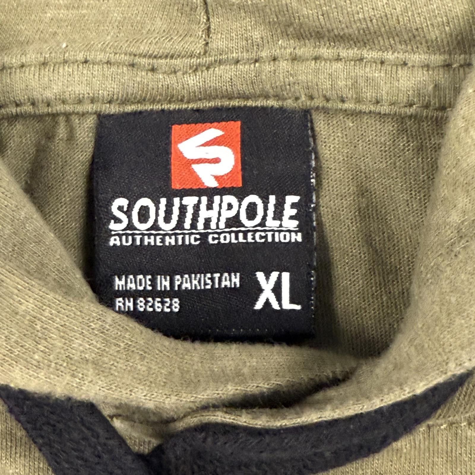 Southpole Southpole Men's Olive Green Short Sleeve Hoodie Shirt XL Size US XL / EU 56 / 4 - 3 Thumbnail