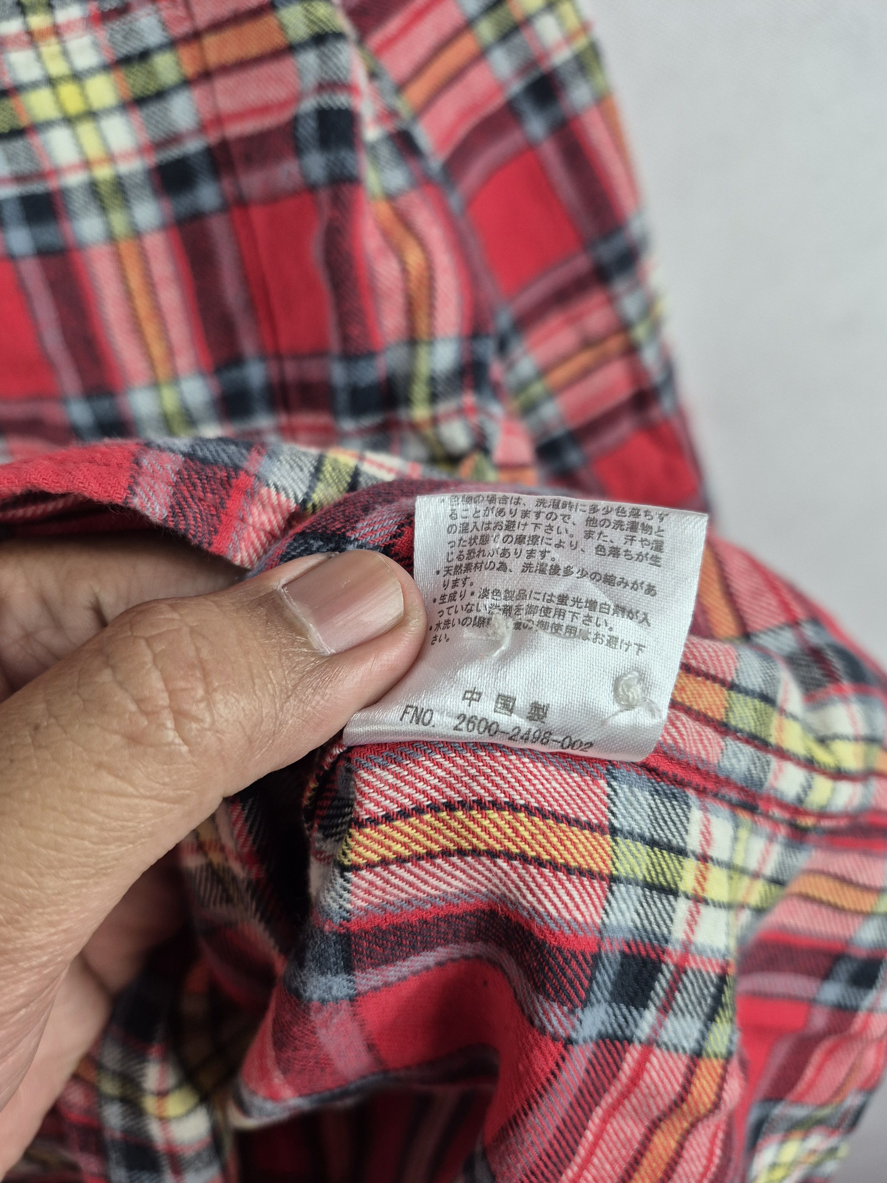 Converse 🔥 Converse Checkered Tartan Flannel Button Up Shirt Size US XXL / EU 58 / 5 - 9 Thumbnail
