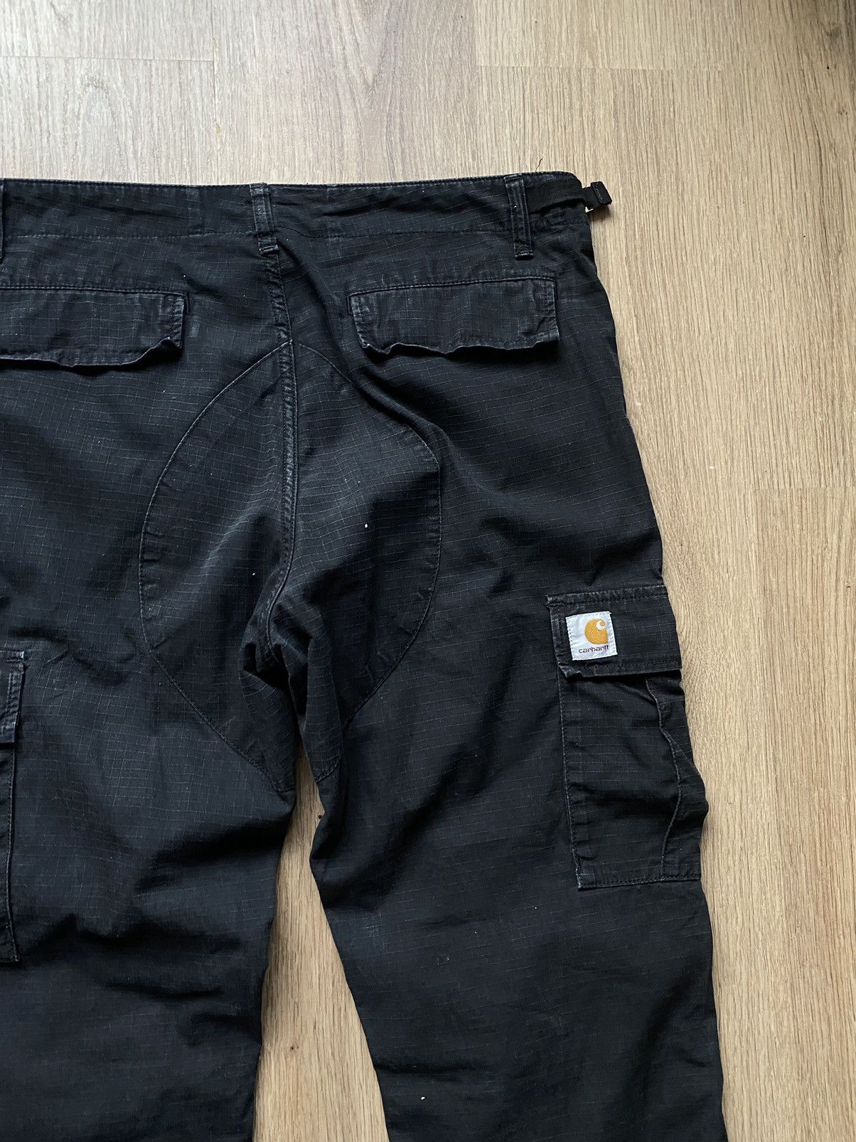 Carhartt × Vintage Vintage Cargo Carhartt baggy Y2K aviation parachute pants Size US 33 - 6 Thumbnail