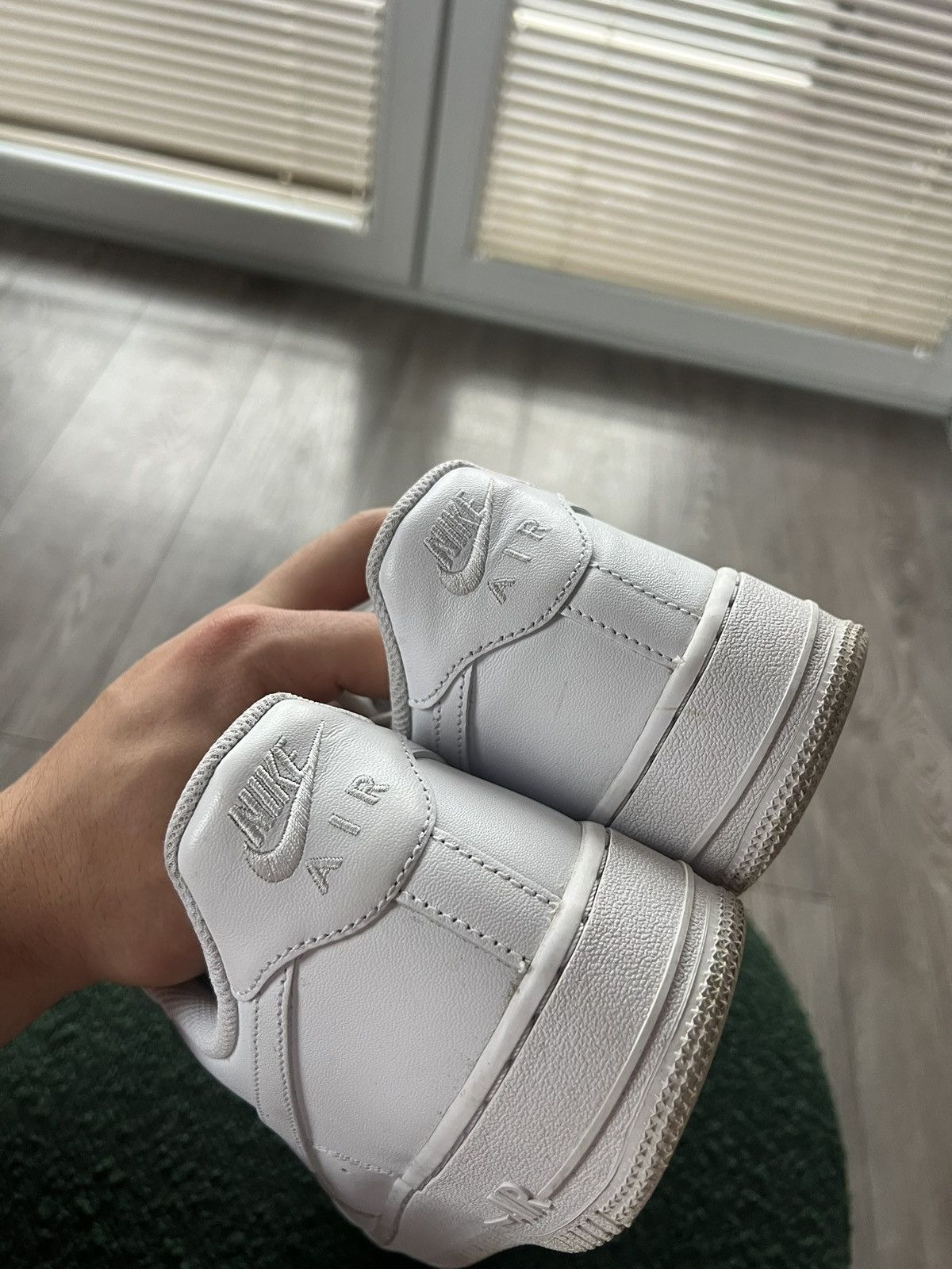 Nike Nike Air Force 1 Triple White AR Leather Sneakers Size US 9 / EU 42 - 16 Thumbnail