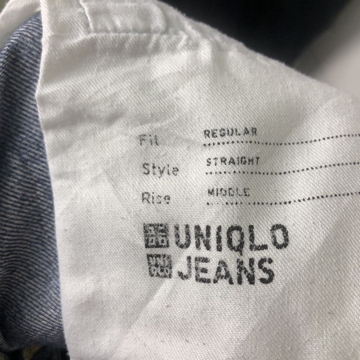 Japanese Brand 🔥RARE DISTRESSED DENIM JEANS UNIQLO JAPAN ISSEY MIYAKE Size US 32 / EU 48 - 9 Thumbnail