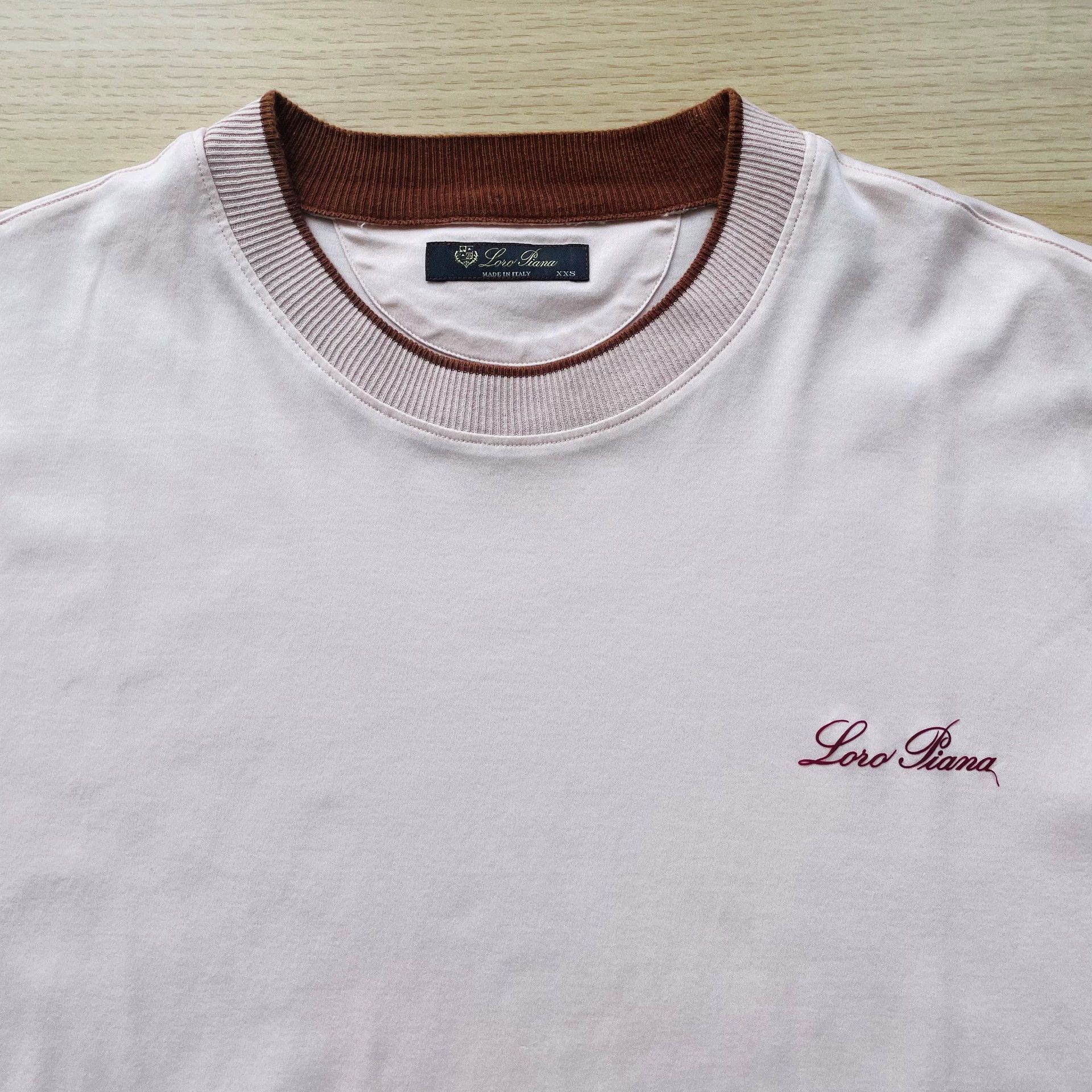 Loro Piana Loro Piana Women's Pink Knit Short Sleeve XXS Size XXS / US 00 / IT 34 - 3 Thumbnail