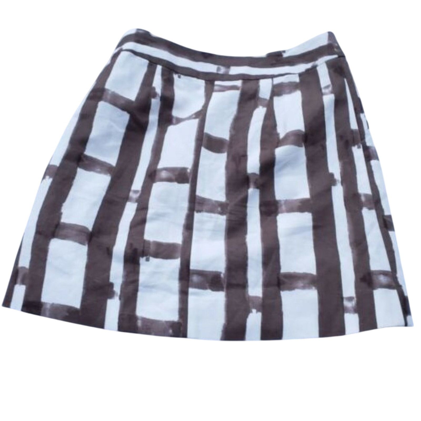 Banana Republic New Banana Republic Womnens 2 Linen Blend Mini Wrap Skirt Size 29" - 2 Thumbnail