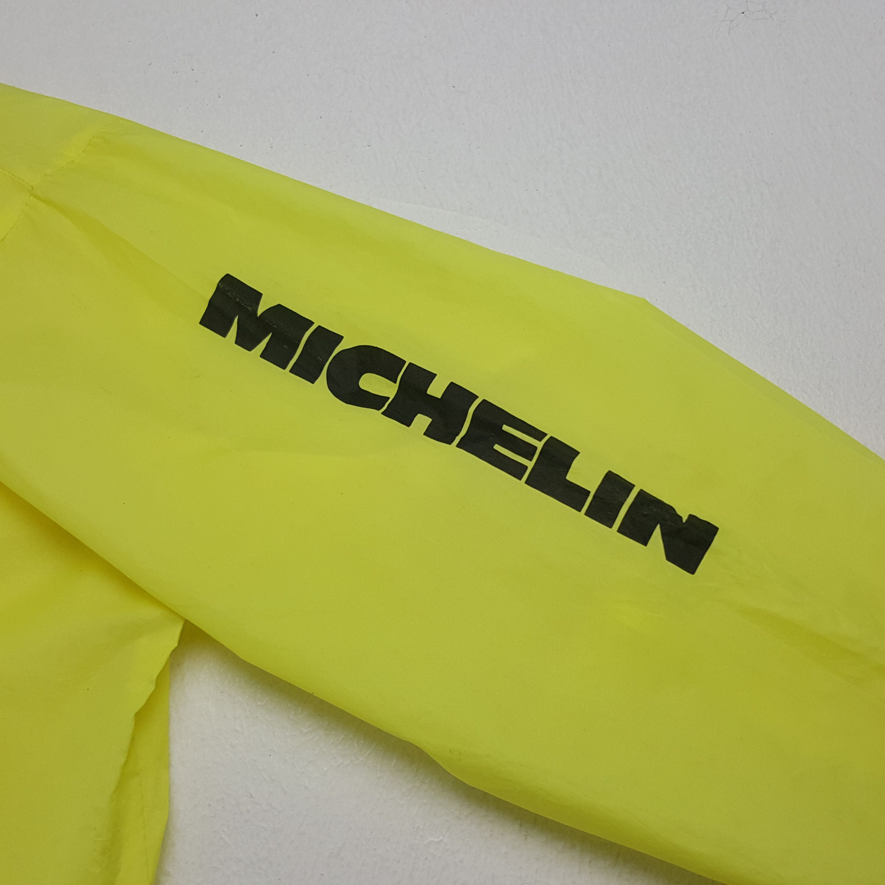 Japanese Brand × Vintage Vintage Michelin Tire Raincoat Jacket Size US L / EU 52-54 / 3 - 6 Thumbnail