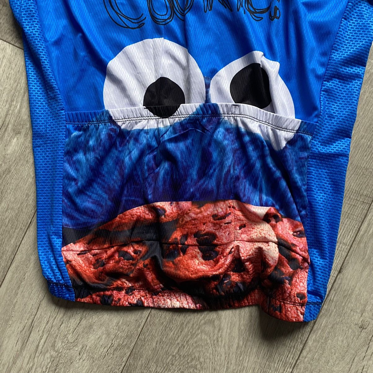 Cartoon Network AMAZING COOKIE SESAME STREET BICYCLE UNIFORM T SHIRT Size US L / EU 52-54 / 3 - 5 Thumbnail