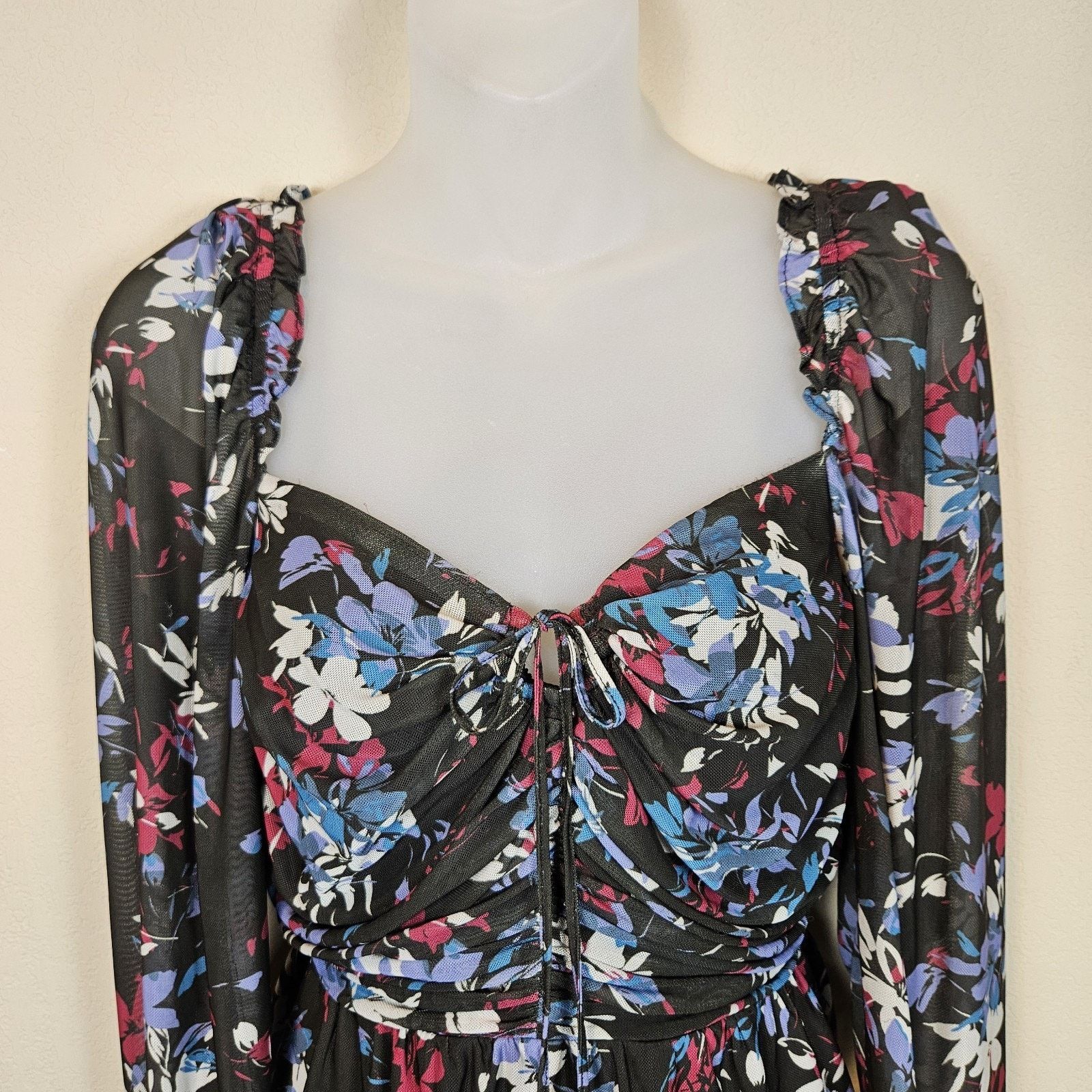 Other Peter Som Designer Blouse Smocked Whimsigoth Fairy Size XXL / US 16-18 / IT 52-54 - 2 Thumbnail