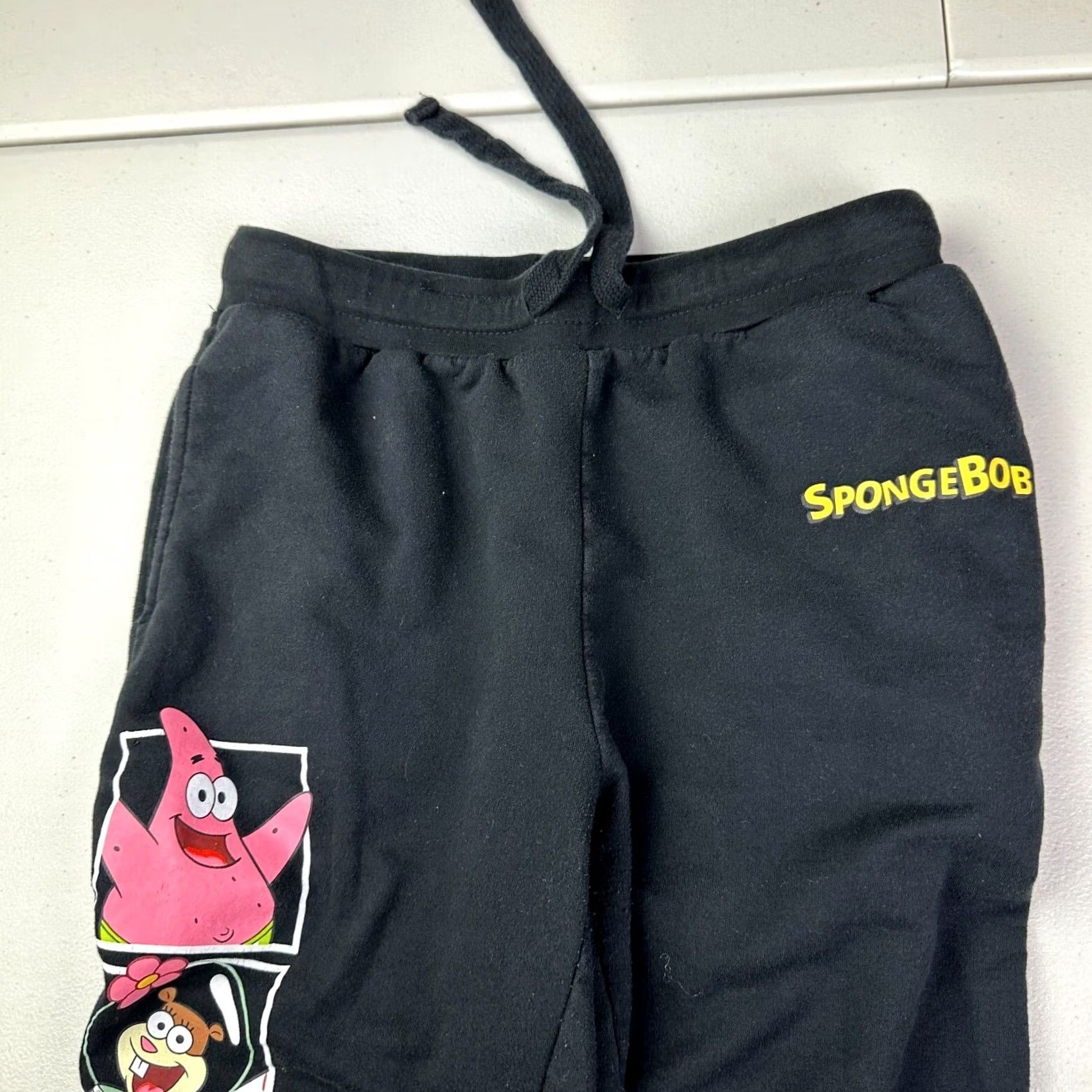 Nickelodeon VINTAGE Spongebob Squarepants Sweatpants Women M Black Cotton/Polyester NickeloDean? Size 32" / US 10 / IT 46 - 3 Thumbnail