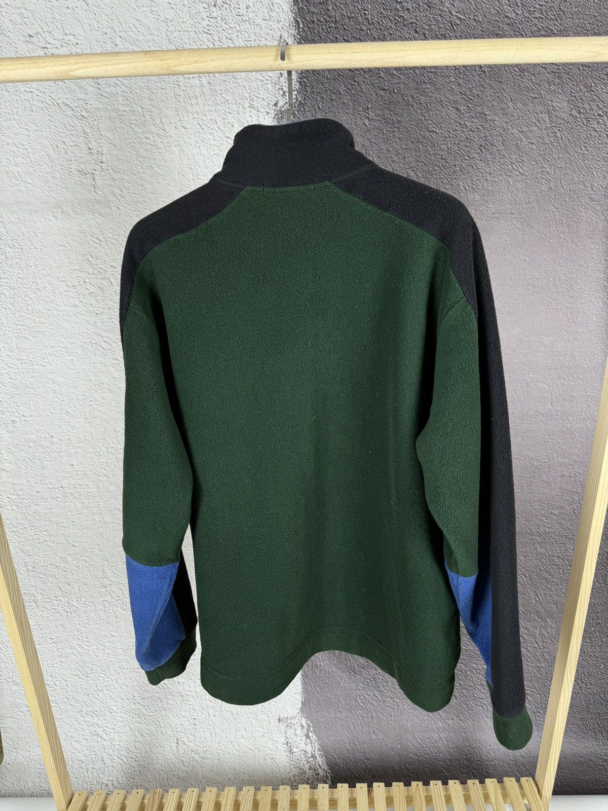 Vintage Saint Laurent Jeans vintage 1/4 zip pullover fleece sweater Size US XL / EU 56 / 4 - 17 Thumbnail