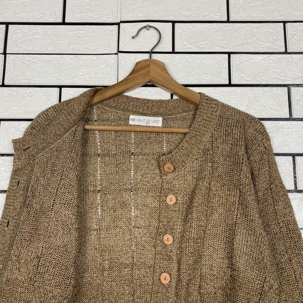 Issey Miyake 📌Vintage Knit Sweatshirt Vent De Vert Size US M / EU 48-50 / 2 - 13 Thumbnail