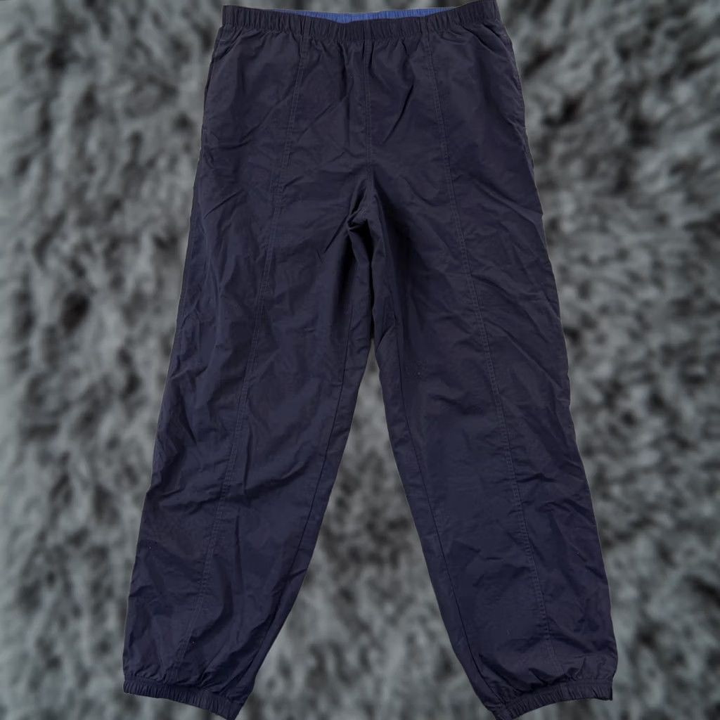 Polo Ralph Lauren VINTAGE Polo Ralph Lauren Pants Mens 2XL Blue Windbreaker Baggy Jogger Y2K Polo Ralph Lauren Track Pants Men Blue 90s Hip Hop Sports Size US XXL / EU 58 / 5 - 1 Thumbnail