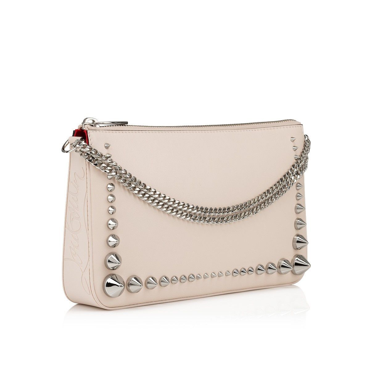 Christian Louboutin o1s1wg110225 Size: OS/Loubila Shoulder Bag in White Size ONE SIZE - 5 Thumbnail
