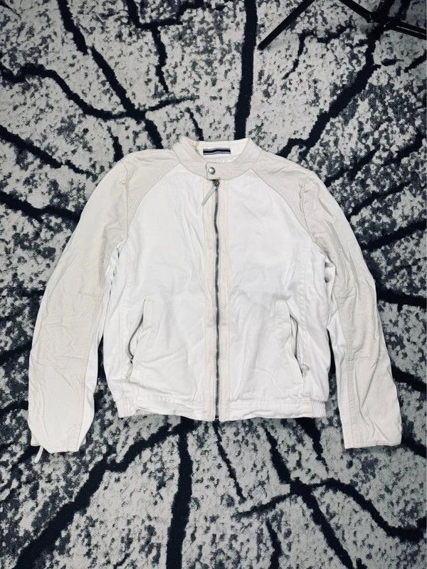Tommy Hilfiger Tommy Hilfiger baseball jacket white cream M Size US M / EU 48-50 / 2 - 1 Thumbnail