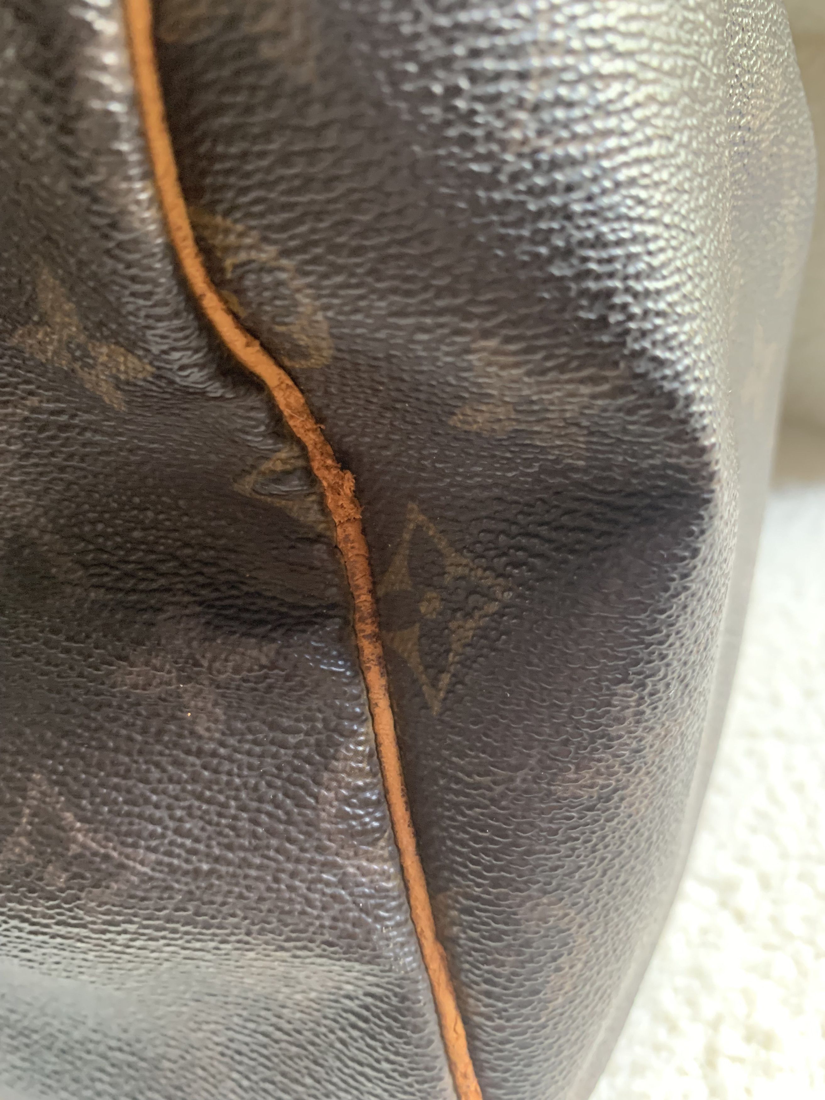 Louis Vuitton Speedy 30 Monogram Vintage 1983 Size ONE SIZE - 5 Thumbnail
