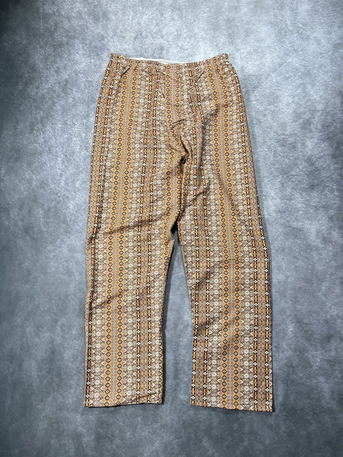 Vintage True Vintage Pajama Set 60s 1970s Matching 2pc Sleep Suit Size US 32 / EU 48 - 4 Thumbnail