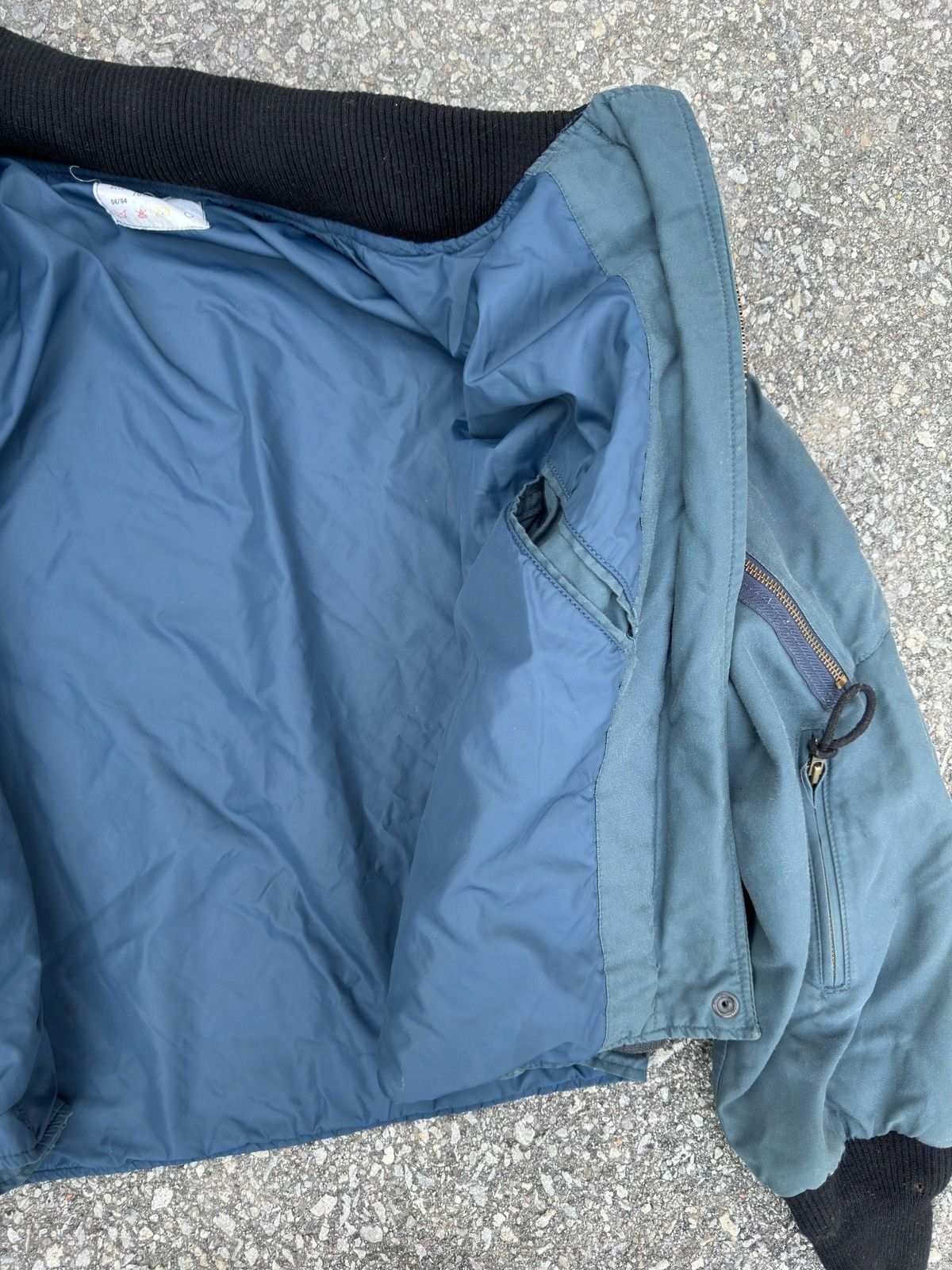 Vintage 70s-80s Rare Vintage Military Jacket Cropped Fit Size US XL / EU 56 / 4 - 6 Thumbnail