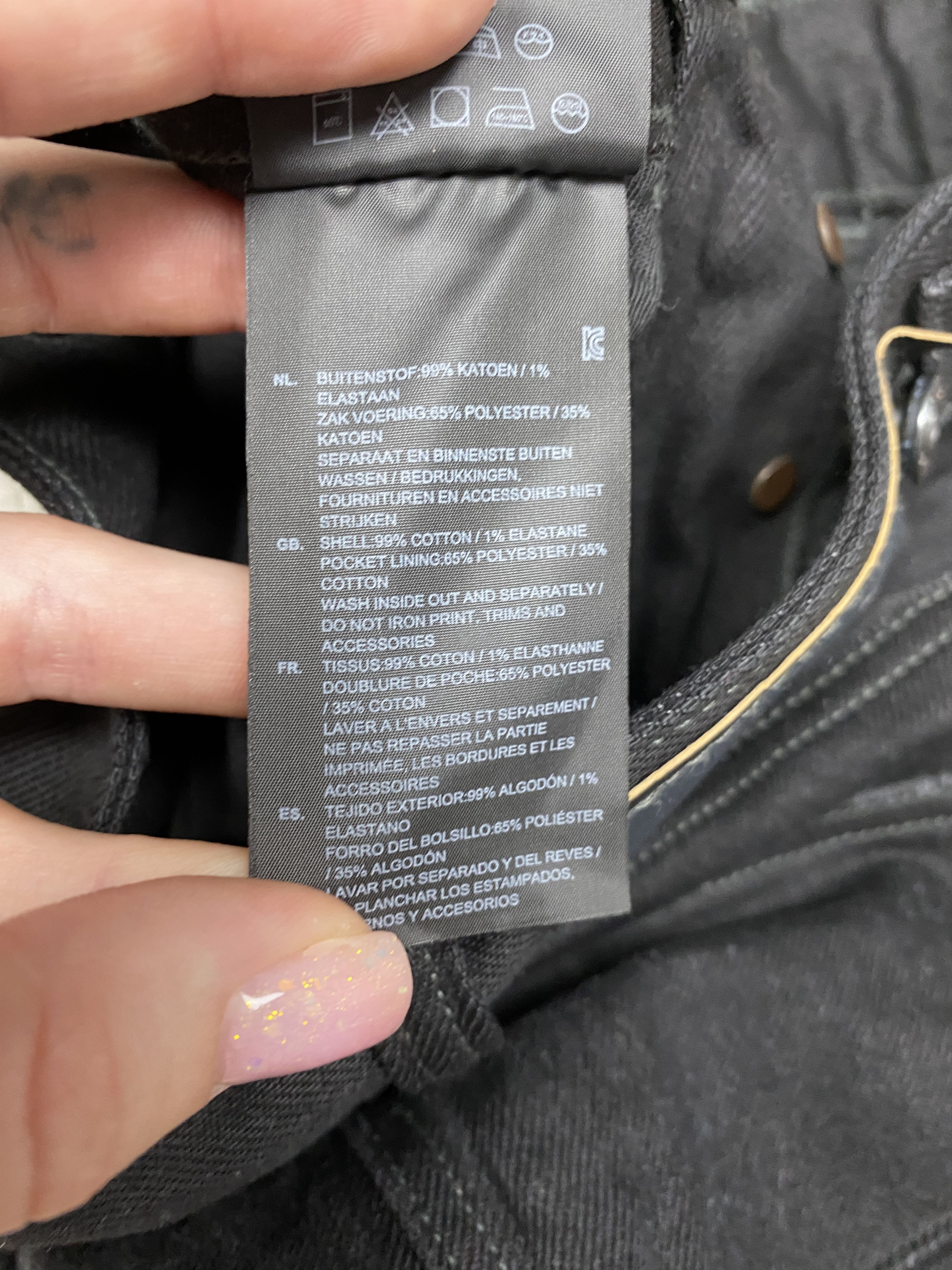 G-Star G Star Raw Holmer Tapered Denim Pants Jeans Size US 27 - 4 Thumbnail