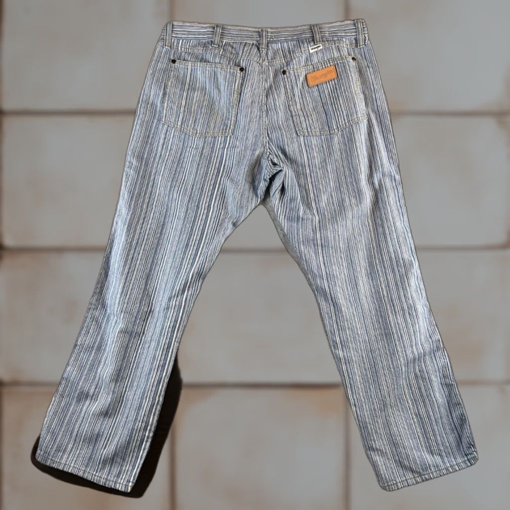 Wrangler Wrangler Jeans Womens 32 Straight Denim 5-Pocket 100% Cotton Blue Boho Beach Vintage No Size 24" / US 00 / IT 34 - 1 Thumbnail