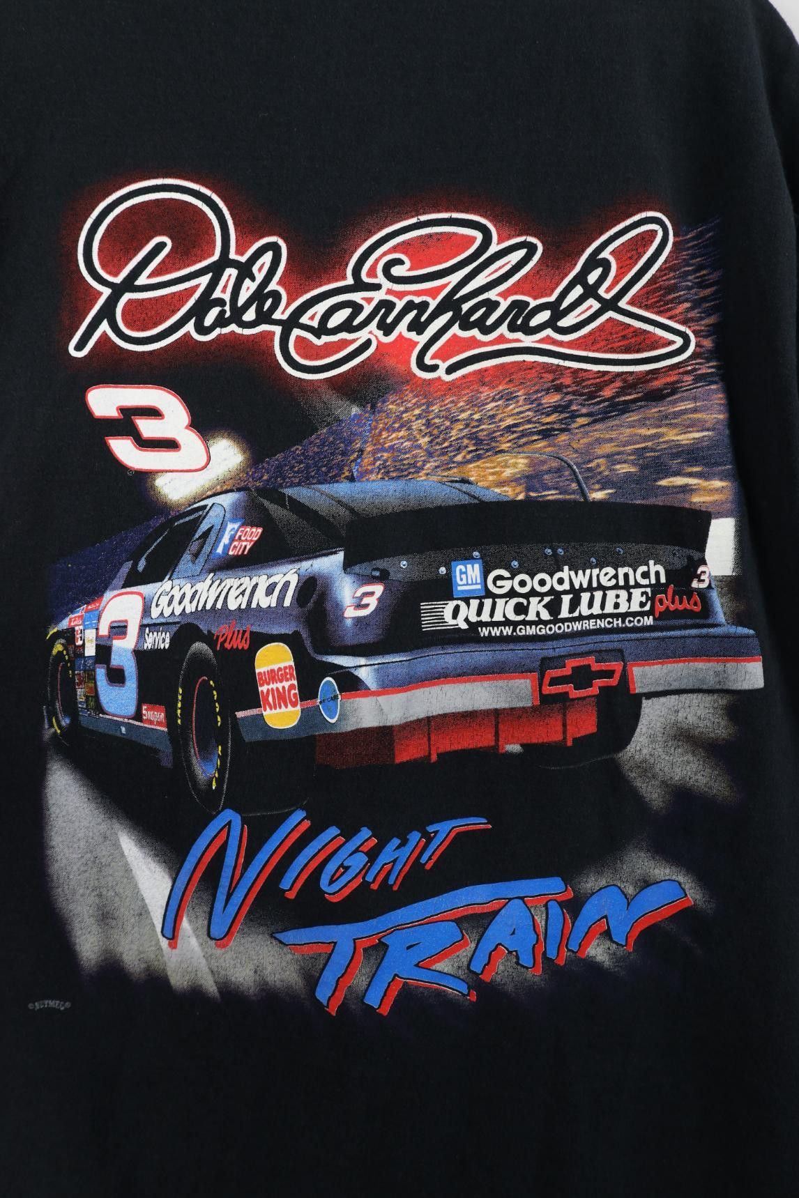 Vintage Vintage 90s Nascar Earnhardt Racing Night Train T-Shirt USA Size US L / EU 52-54 / 3 - 11 Thumbnail