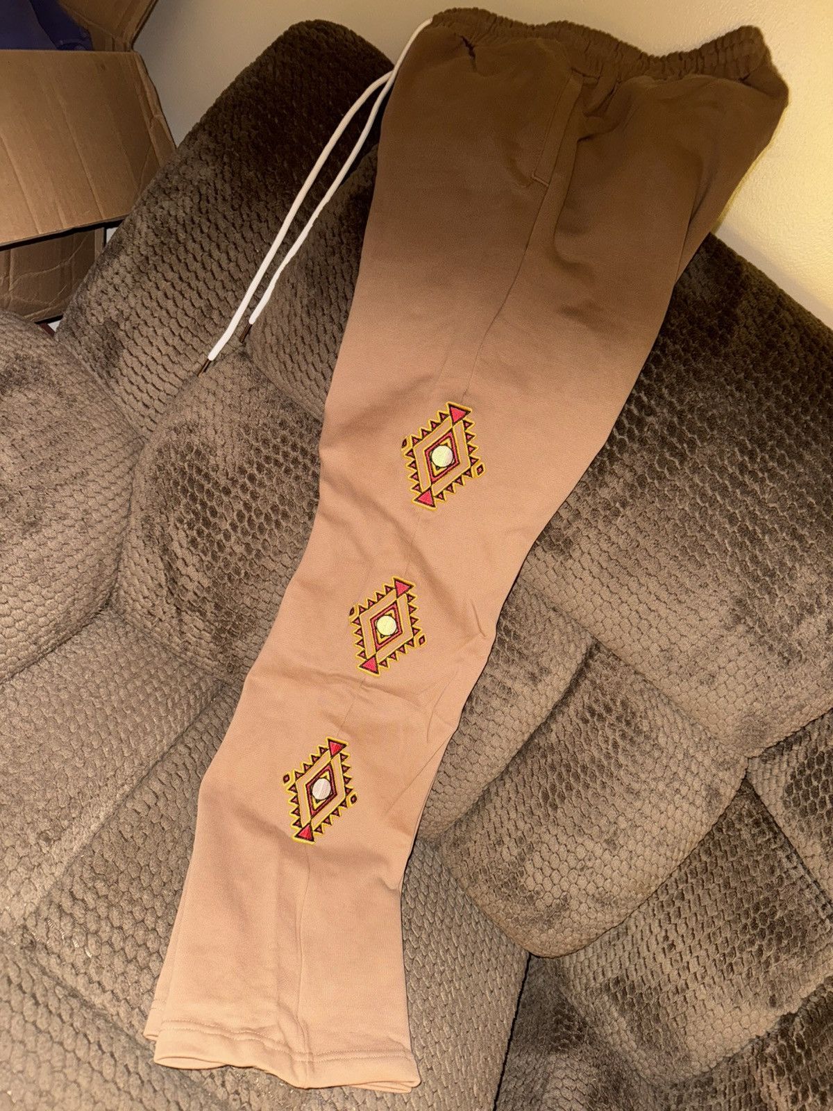 Complex Campus Goods x Saints & Sinners NEW! Western Stacked Joggers Size US 32 / EU 48 - 10 Thumbnail
