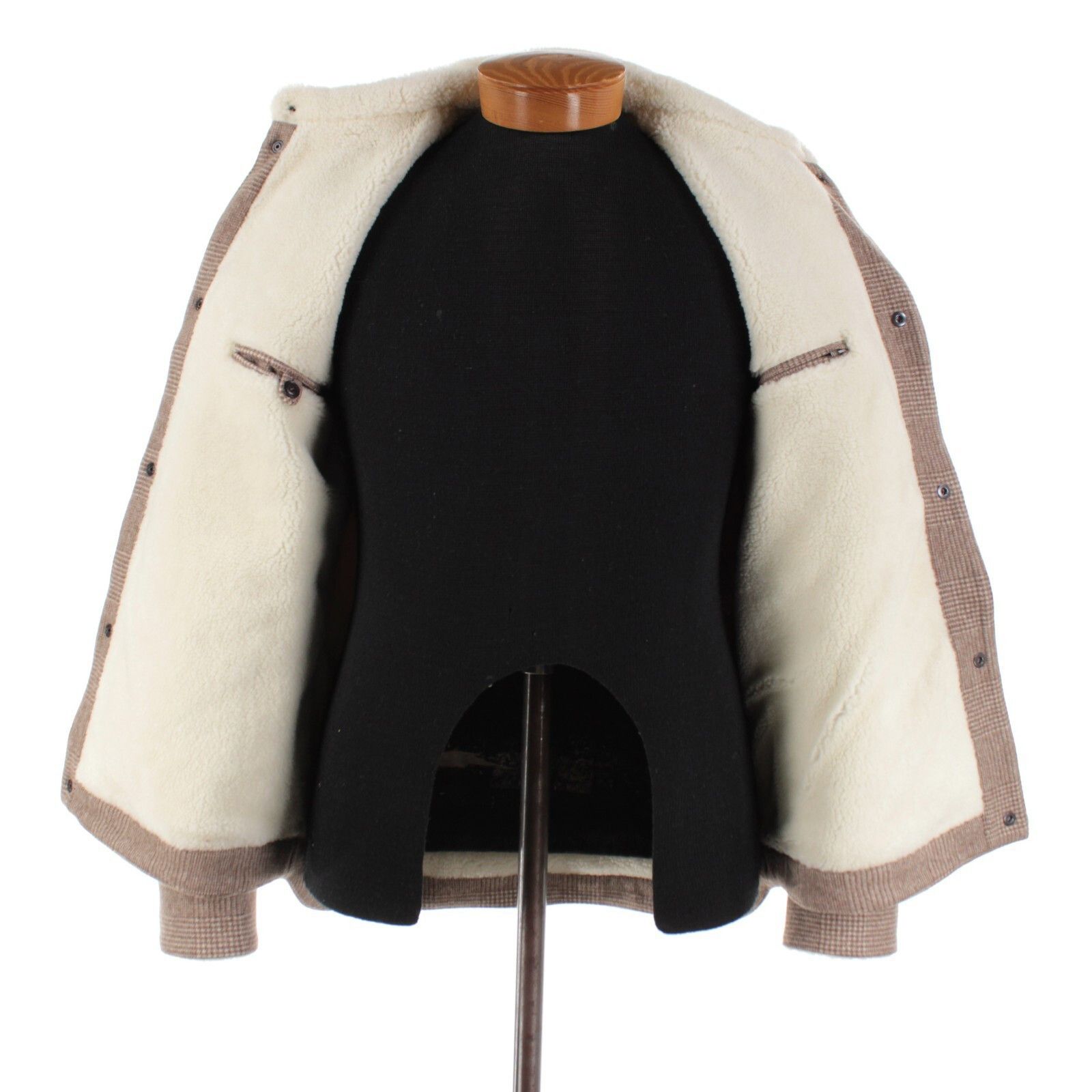 Luciano Barbera Luciano Barbera Overshirt Size M US In Beige Wool Size US M / EU 48-50 / 2 - 8 Thumbnail