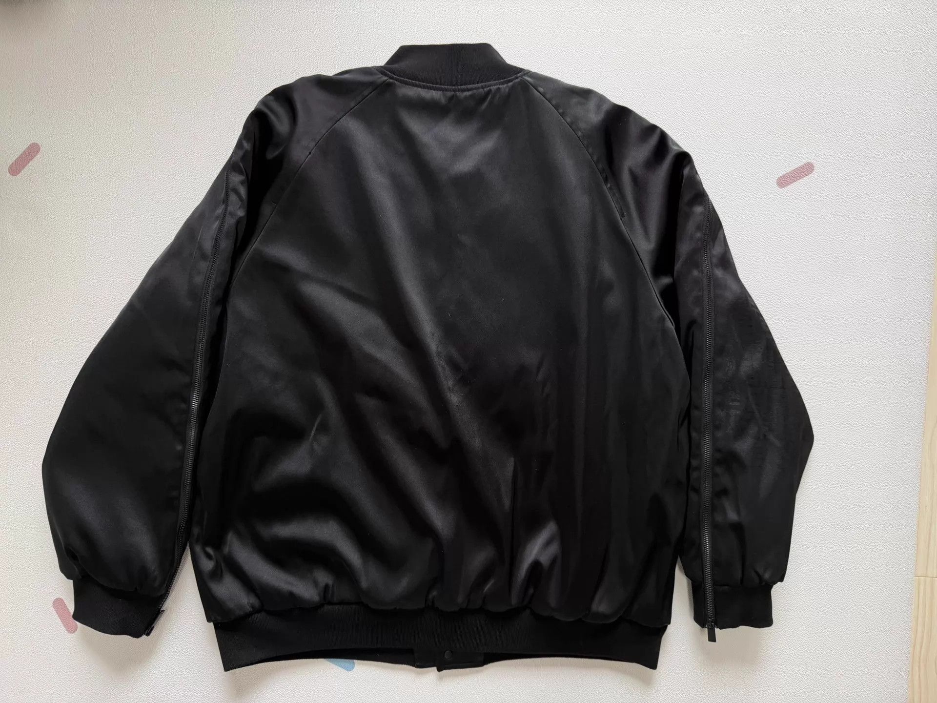 Fendi Fendi Black Jacquard Baseball Jacket Zip-Off Arms 54 New Size US L / EU 52-54 / 3 - 2 Thumbnail
