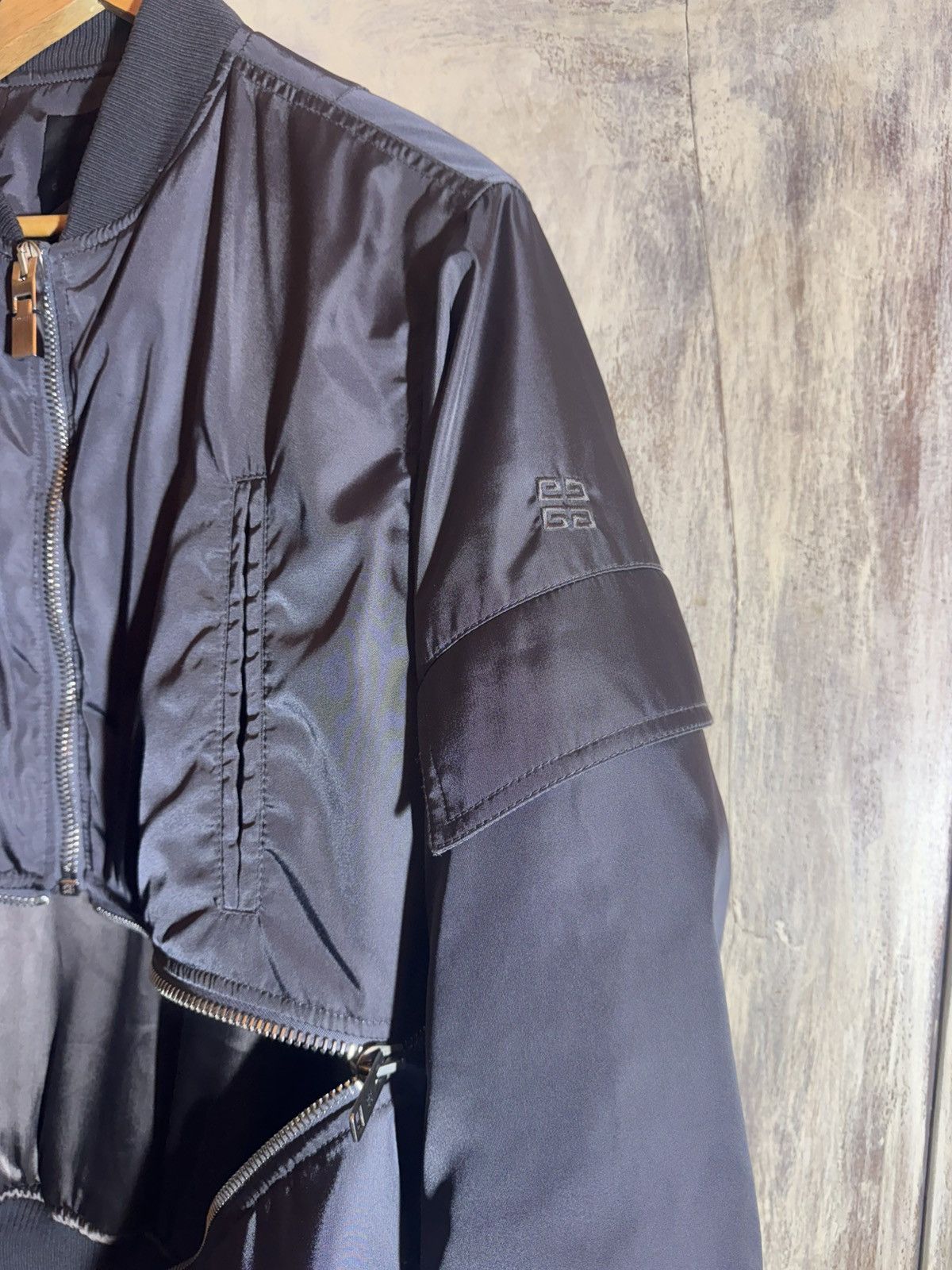 Givenchy Givenchy by MMW fw22 46 men grey stin bomber jacket Size US S / EU 44-46 / 1 - 15 Thumbnail