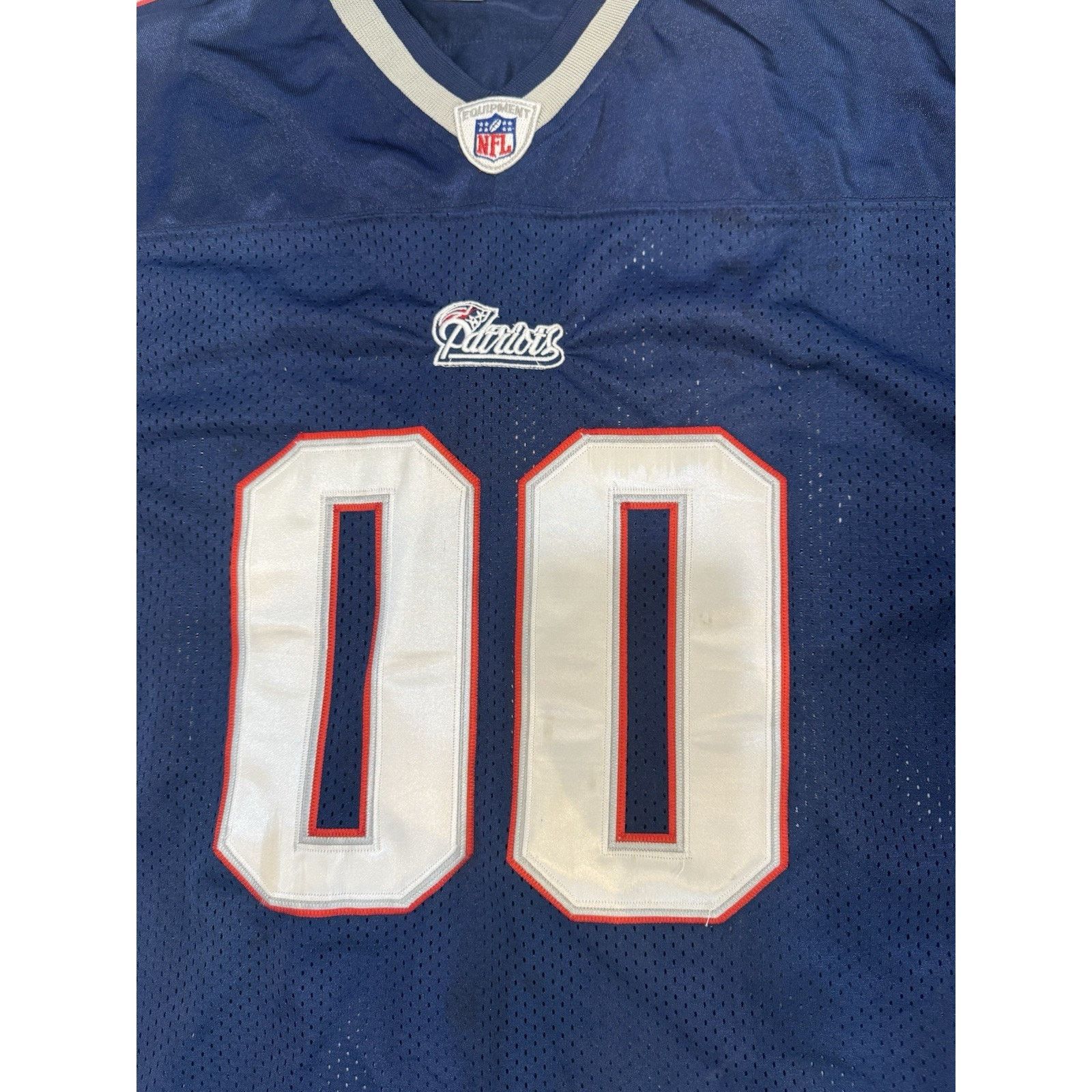 Reebok New England Patriots #00 Reebok NFL Jersey Blue Size 50 XL Size US XL / EU 56 / 4 - 8 Thumbnail