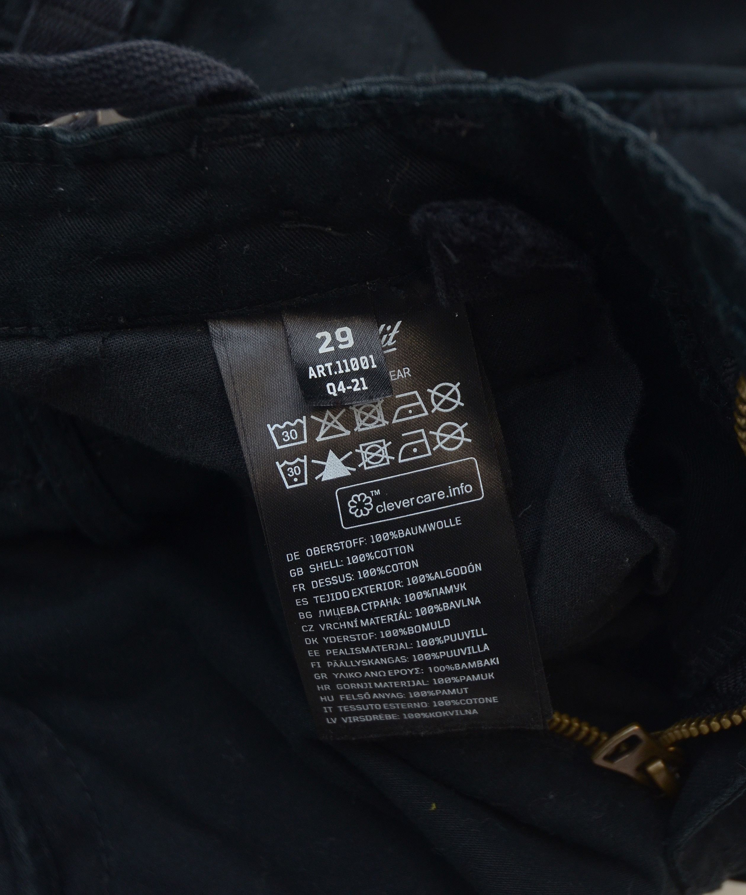 Brandit × Japanese Brand Brandit Japanese Style Bondage Cargo Pants Y2K Military Size 29" - 13 Thumbnail