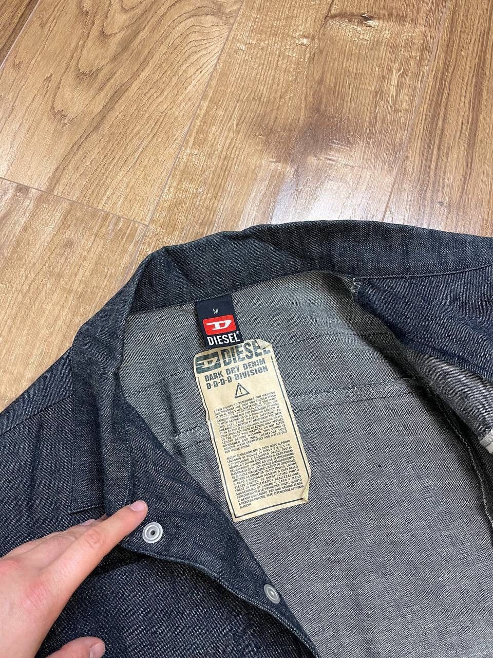 Diesel × Japanese Brand × Vintage Vintage 90’s Y2K Style Diesel Garment Jeans Overshirt Jacket Size US M / EU 48-50 / 2 - 8 Thumbnail