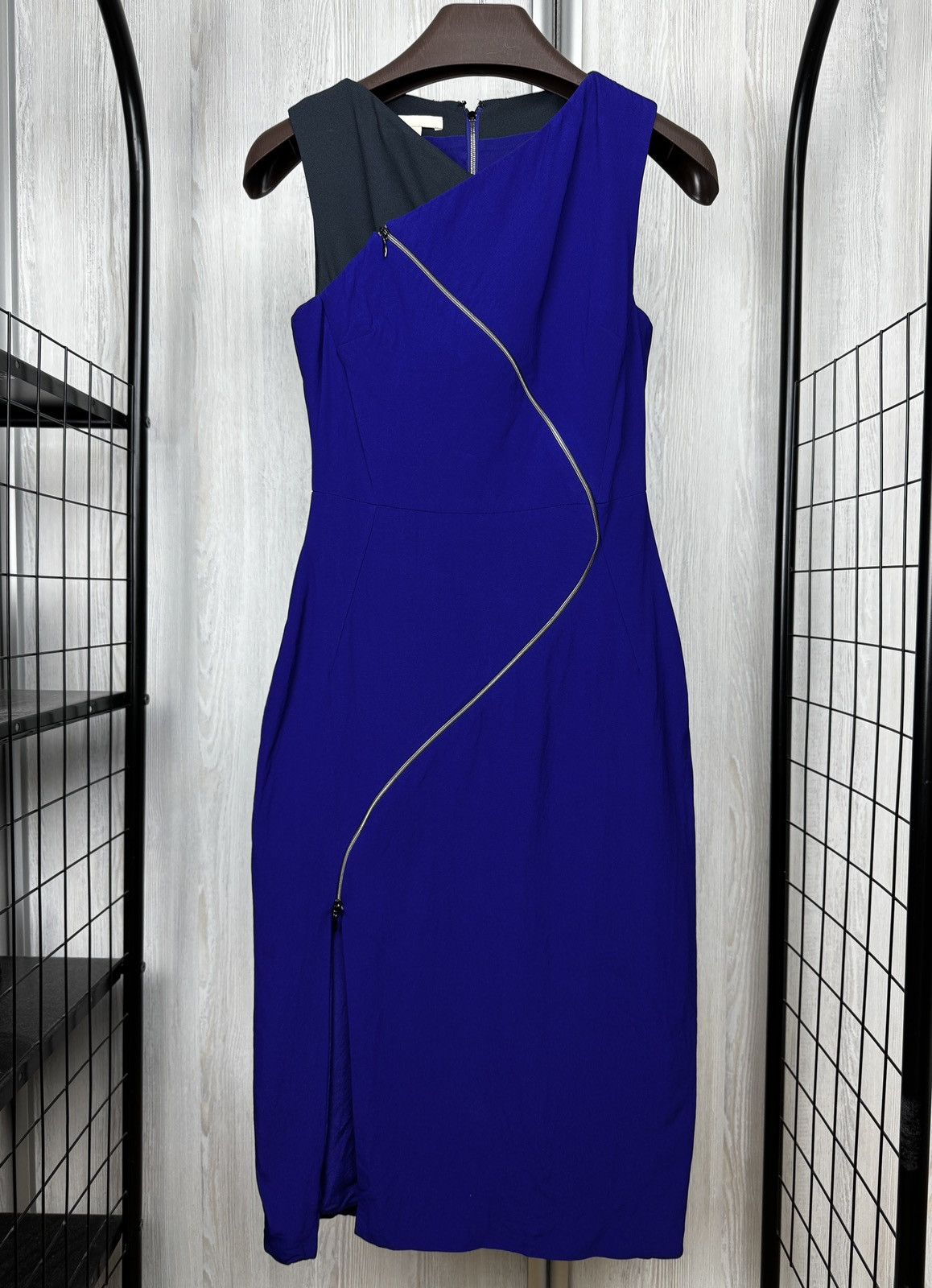 Antonio Berardi Antonio Berardi blue asymmetrical maxi dress size 40 Size S / US 4 / IT 40 - 2 Thumbnail