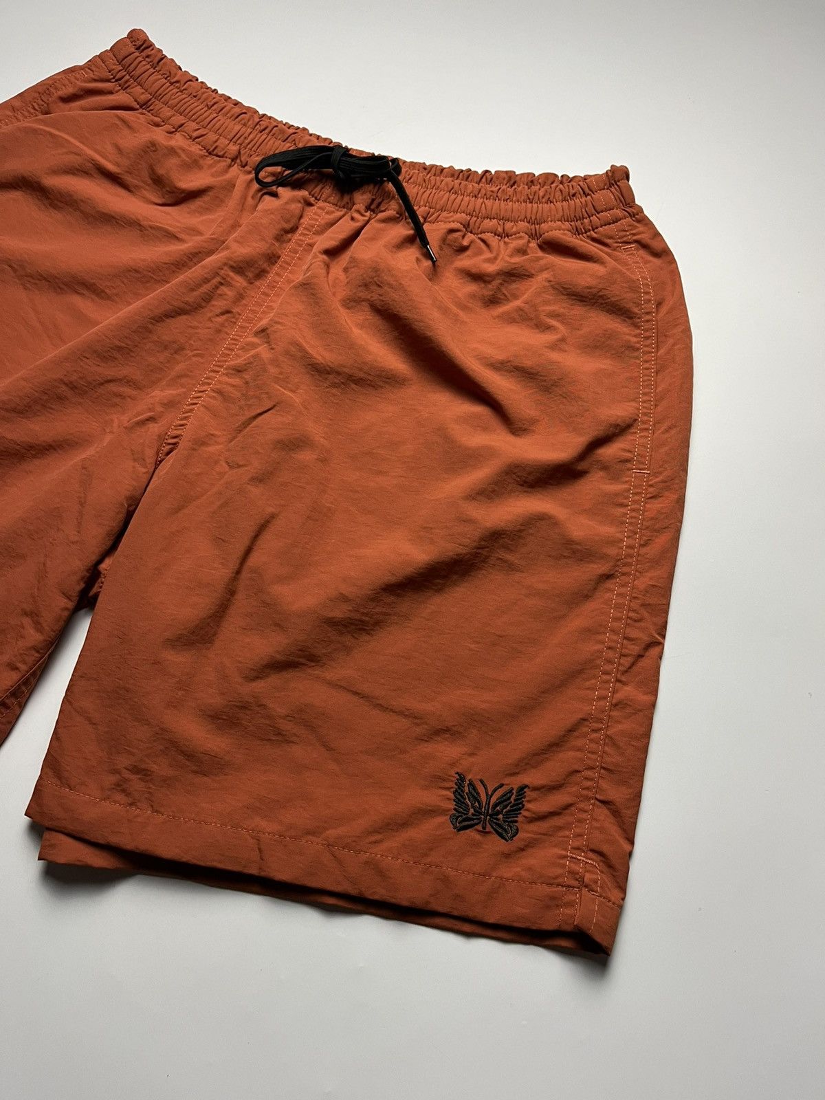 Needles Needles Japan Summer Shorts - Deep Orange Size US 30 / EU 46 - 3 Thumbnail