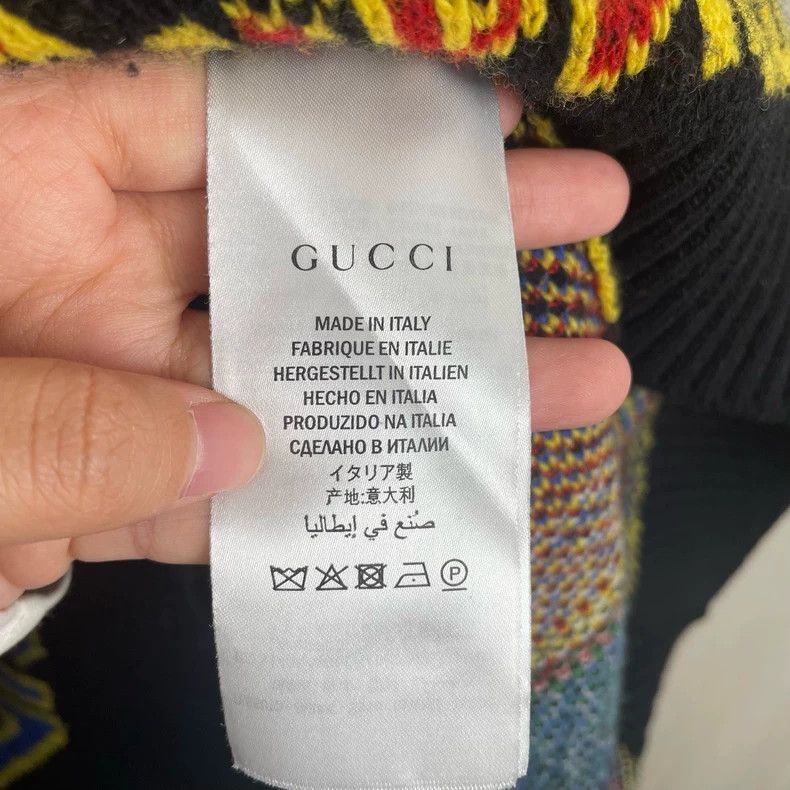 Gucci GucciLetter round-neck sweater 2503-Nextarrow Size US M / EU 48-50 / 2 - 4 Thumbnail
