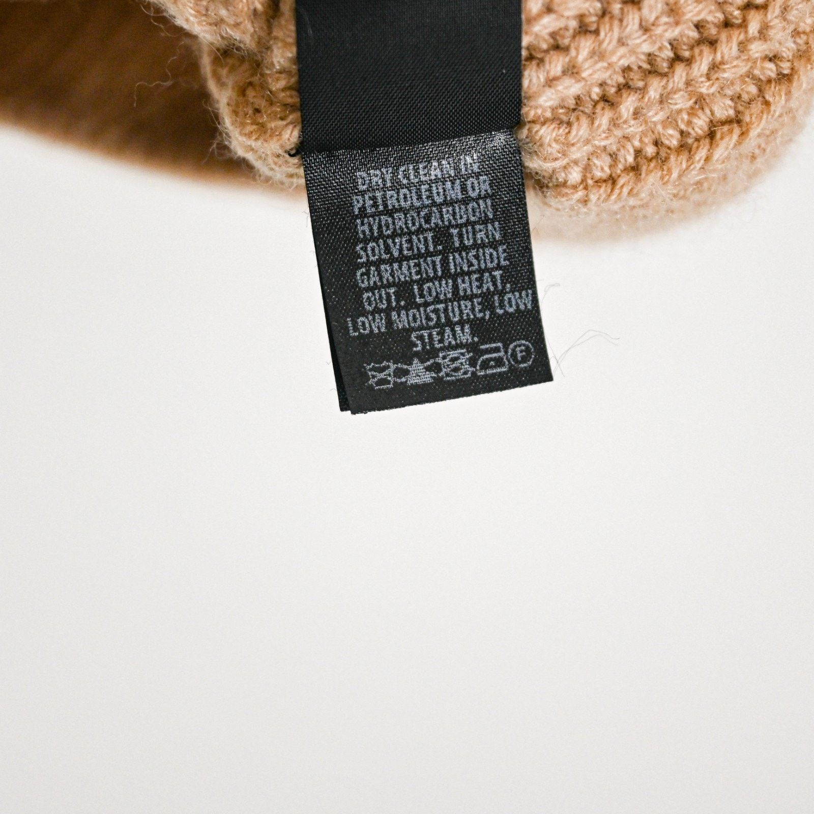 St. John ST. JOHN Medium 100% Cashmere Mock Neck Sweater Beige knit Size M / US 6-8 / IT 42-44 - 7 Thumbnail