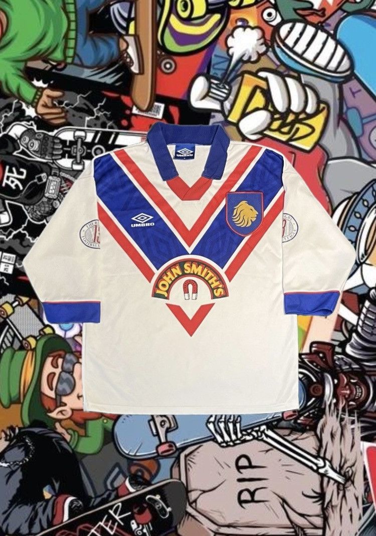 Umbro Vintage Umbro Great Britain Rugby League Home Shirt 1993 Size US M / EU 48-50 / 2 - 1 Thumbnail