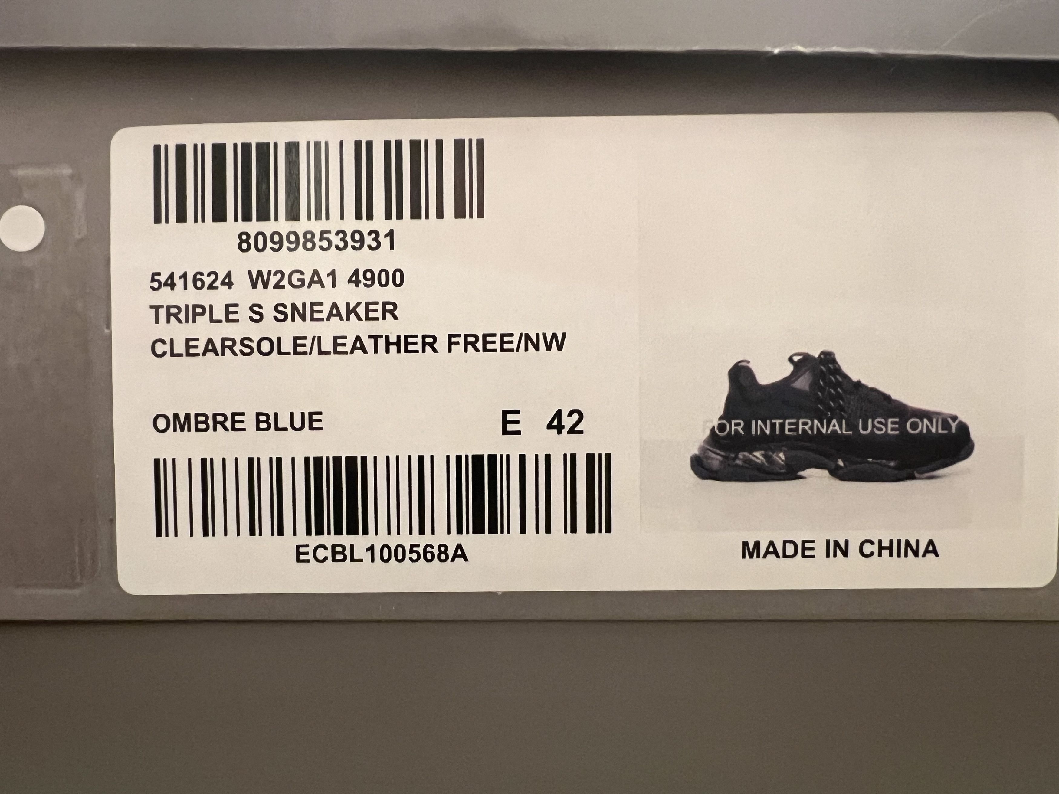 Balenciaga Balenciaga Triple S Clearsole Sneakers US 9 EU 42 Size US 9 / EU 42 - 2 Thumbnail