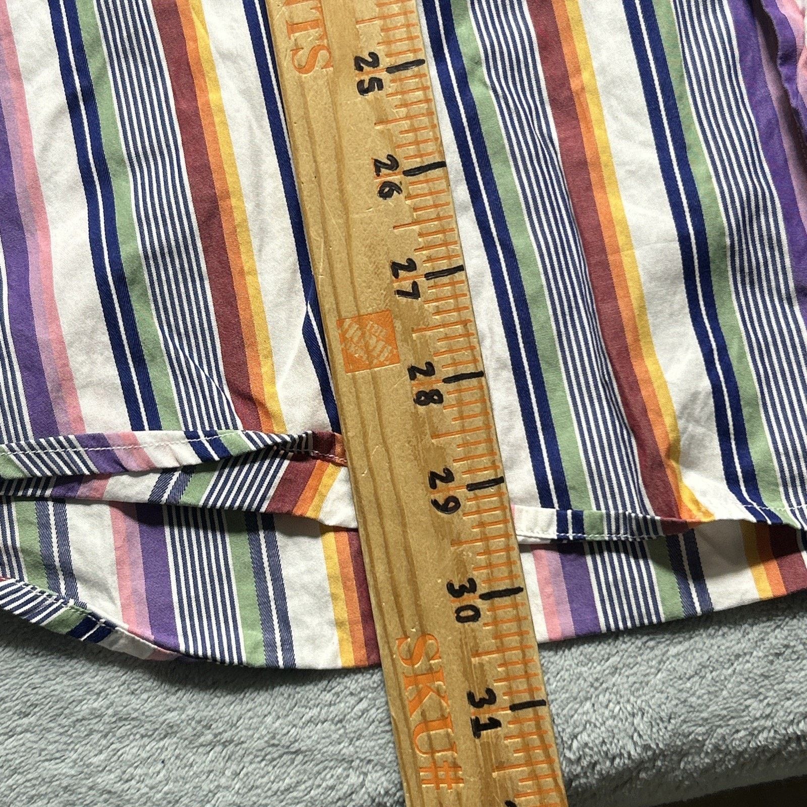 Tommy Bahama Tommy Bahama Retro Stripe Button Up Shirt Men XL Long Sleeve Size US XL / EU 56 / 4 - 8 Thumbnail