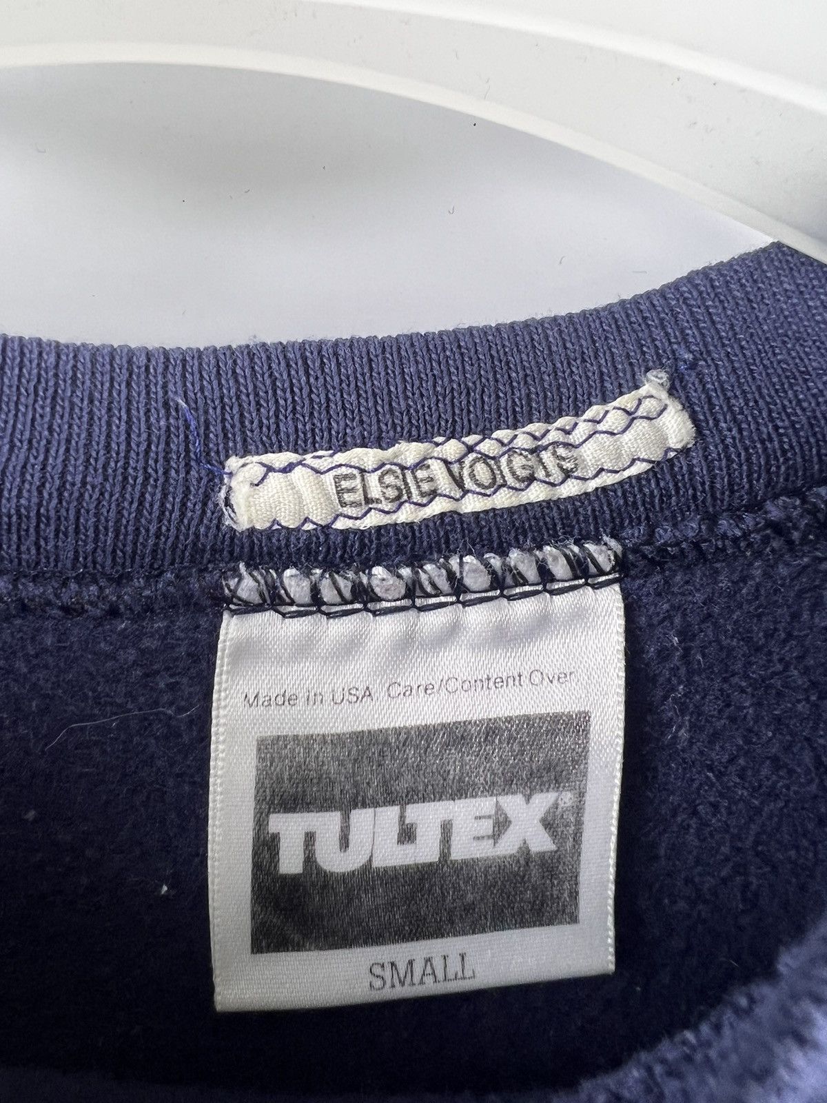 Tultex × Vintage 🔥 Vintage 90's Tultex Roundneck Sweatshirt - S Size US XS / EU 42 / 0 - 6 Thumbnail