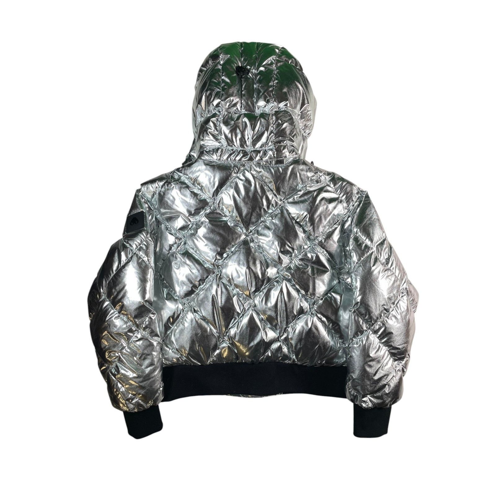Moose Knuckles Moose Knuckles Women’s Silver Puffer Jacket Size US S / EU 44-46 / 1 - 2 Thumbnail