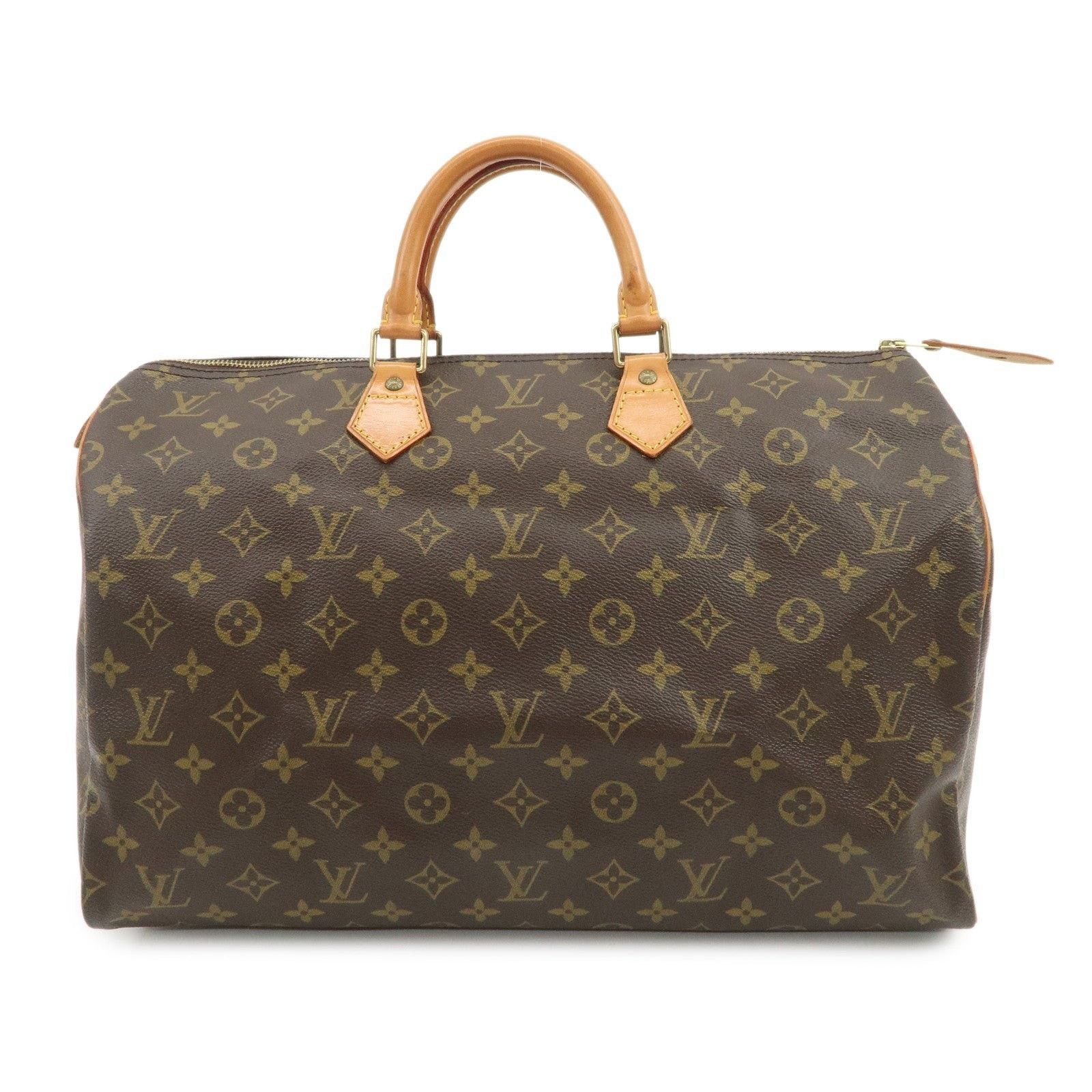 Louis Vuitton Louis Vuitton Monogram Speedy 40 Satchel Brown Size ONE SIZE - 1 Thumbnail